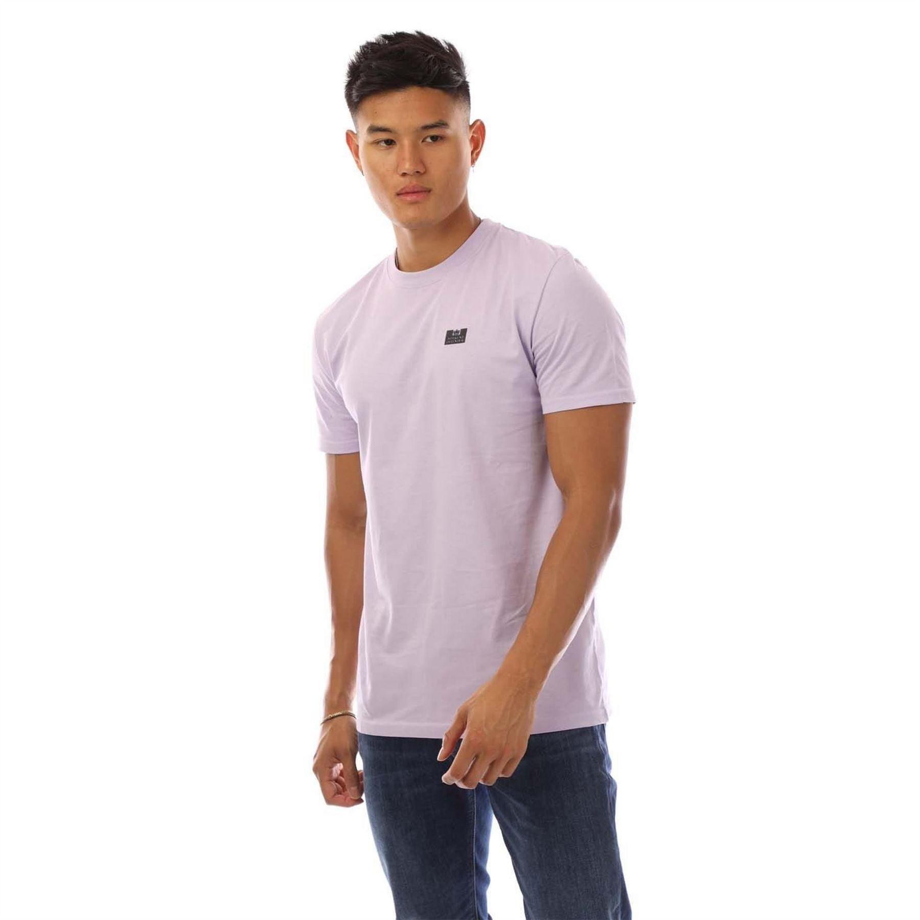 Weekend Offender Mens Bridgetown Plain Logo Regular T-Shirt