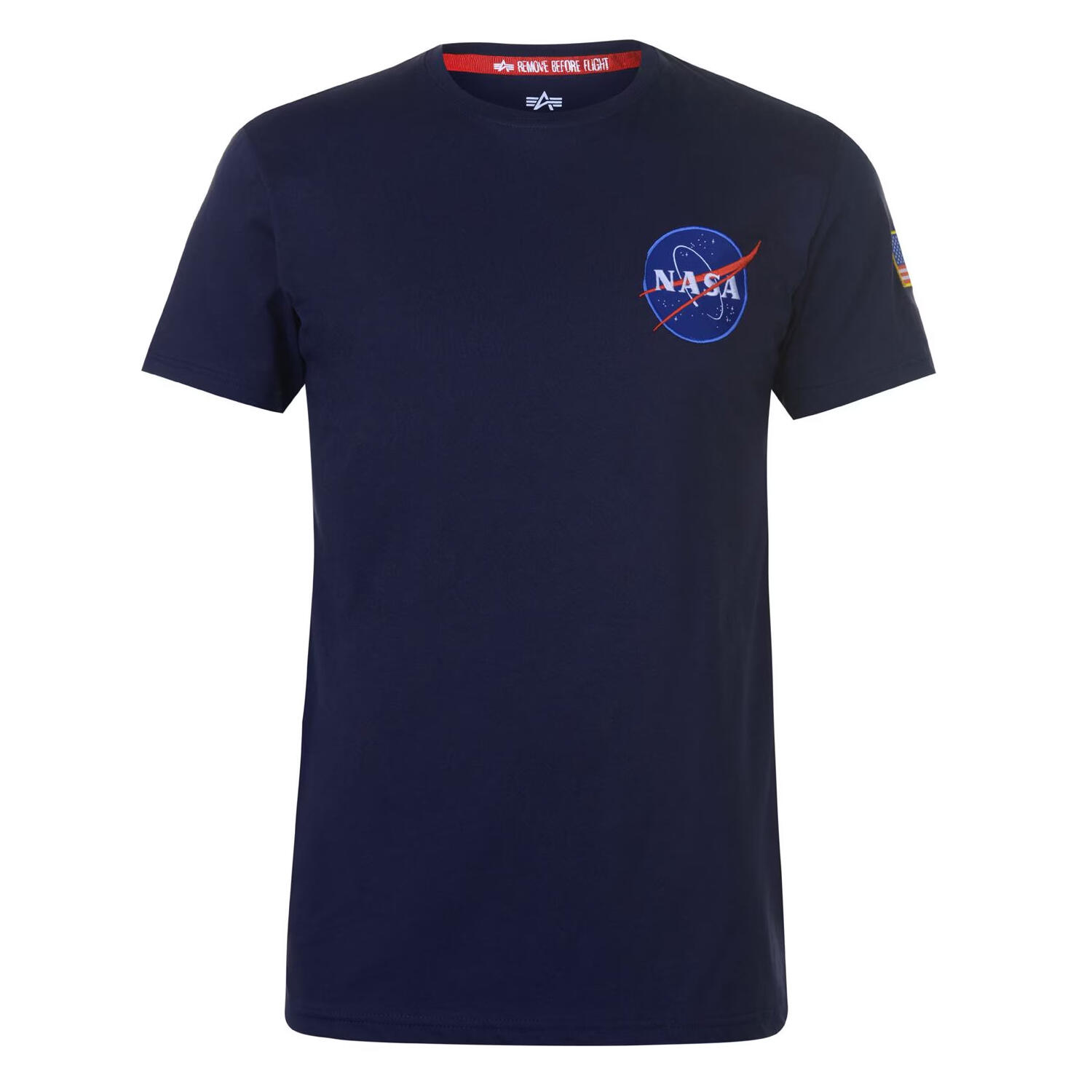 NASA Mens Alpha Industries Shuttle Regular T-Shirt