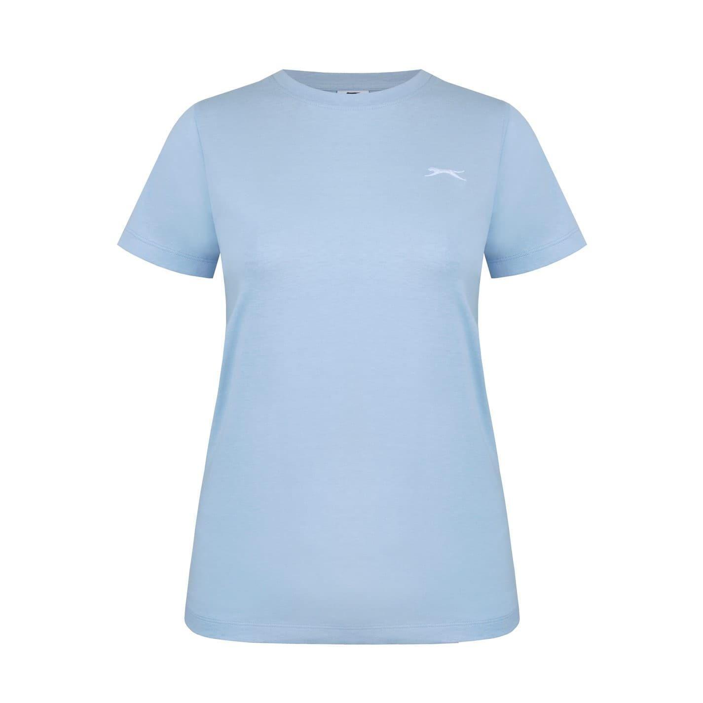 Slazenger Womens/Ladies Plain Crew Neck Fitted T-Shirt