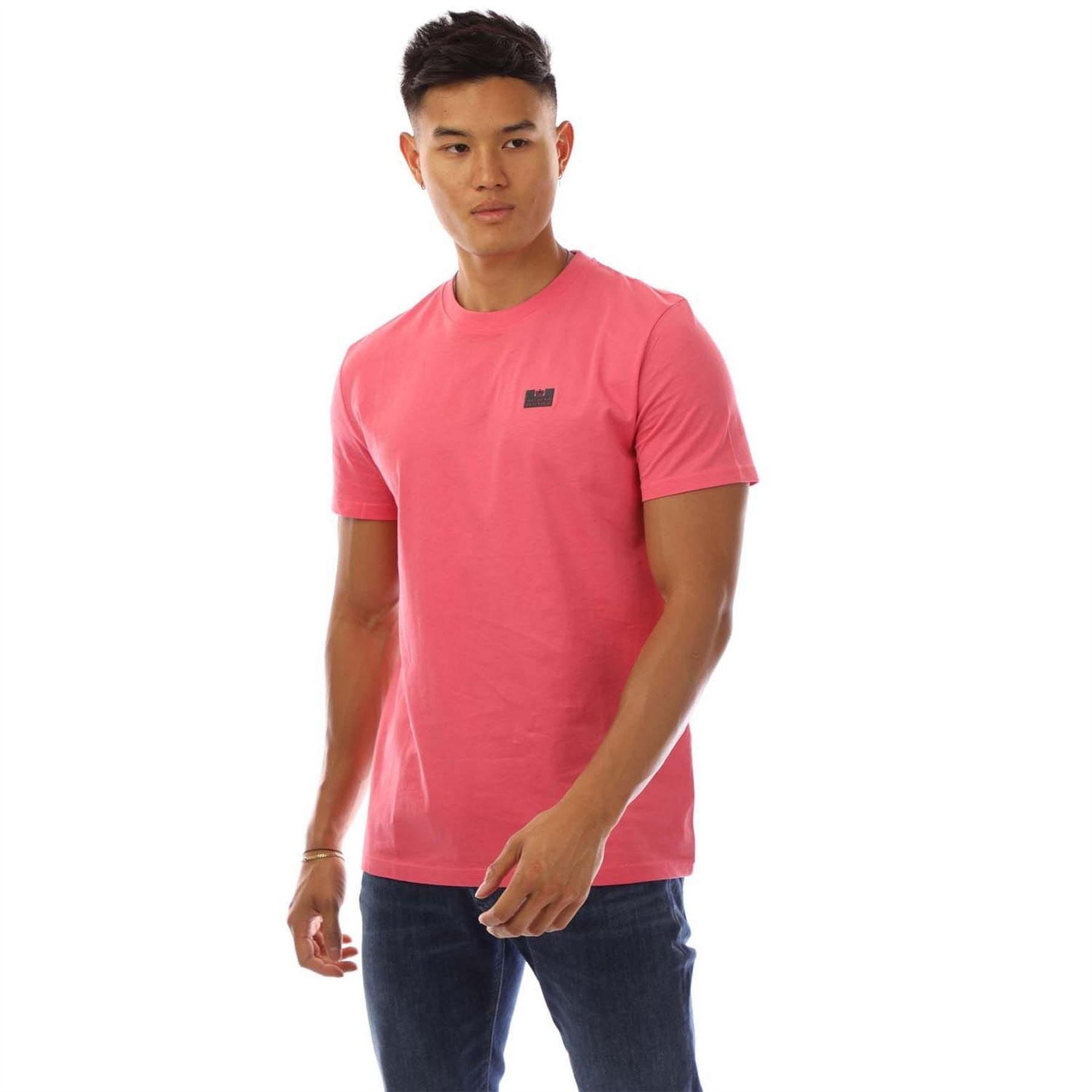 Weekend Offender Mens Bridgetown Plain Logo Regular T-Shirt