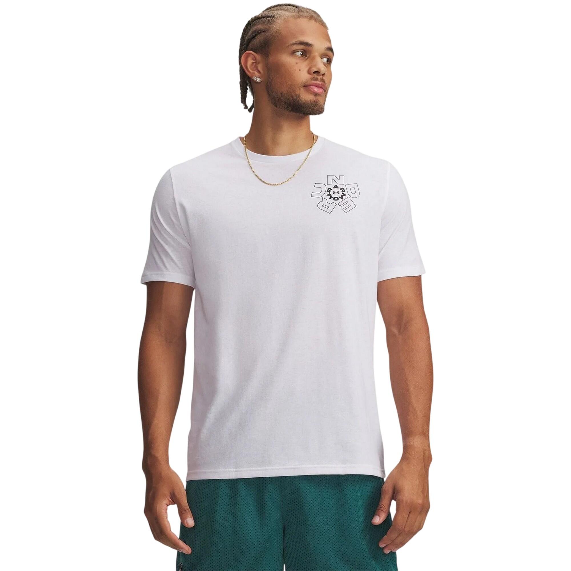 Under Armour Mens Radial Wordmark T-Shirt