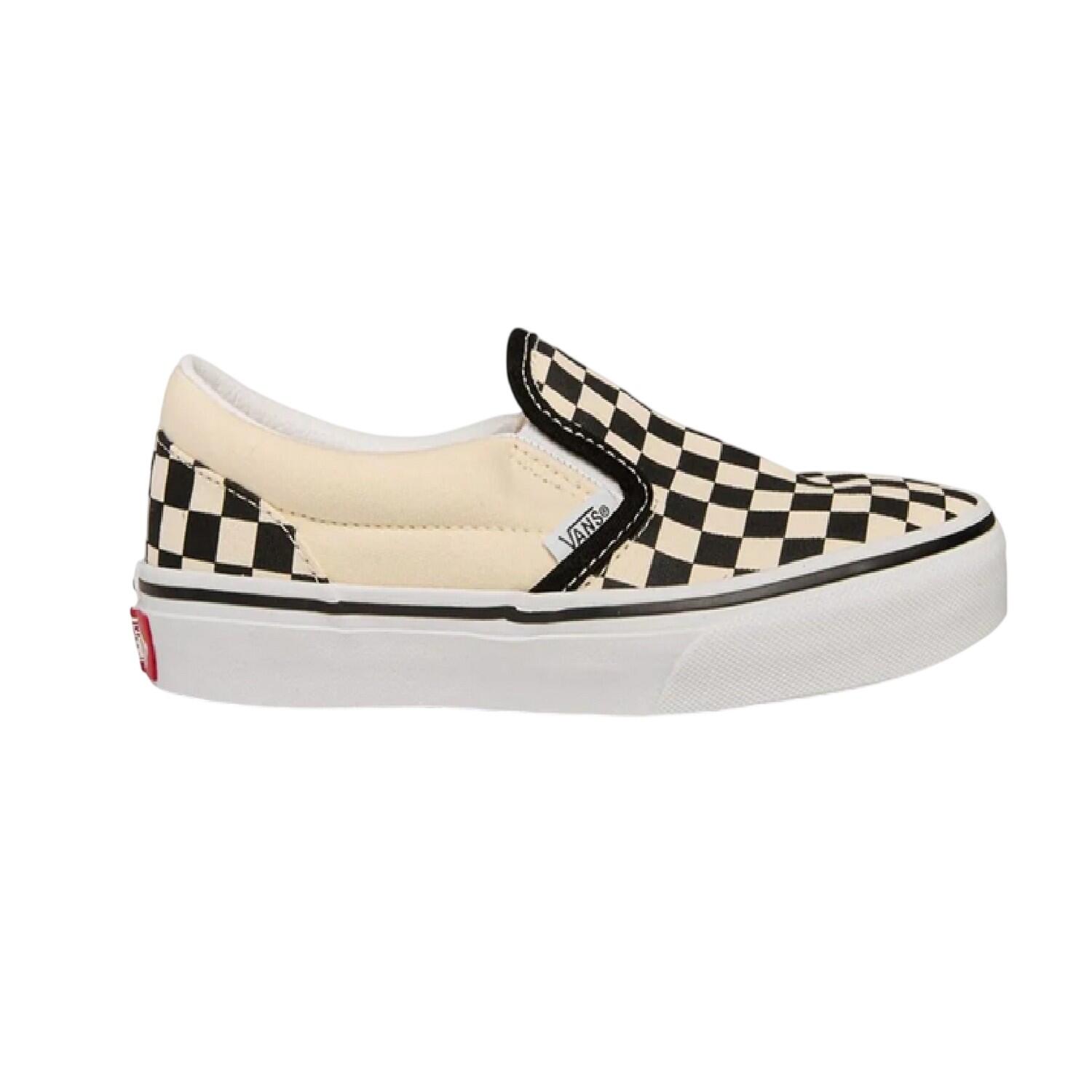 Vans Childrens/Kids Classic Checkerboard Slip-on Shoes
