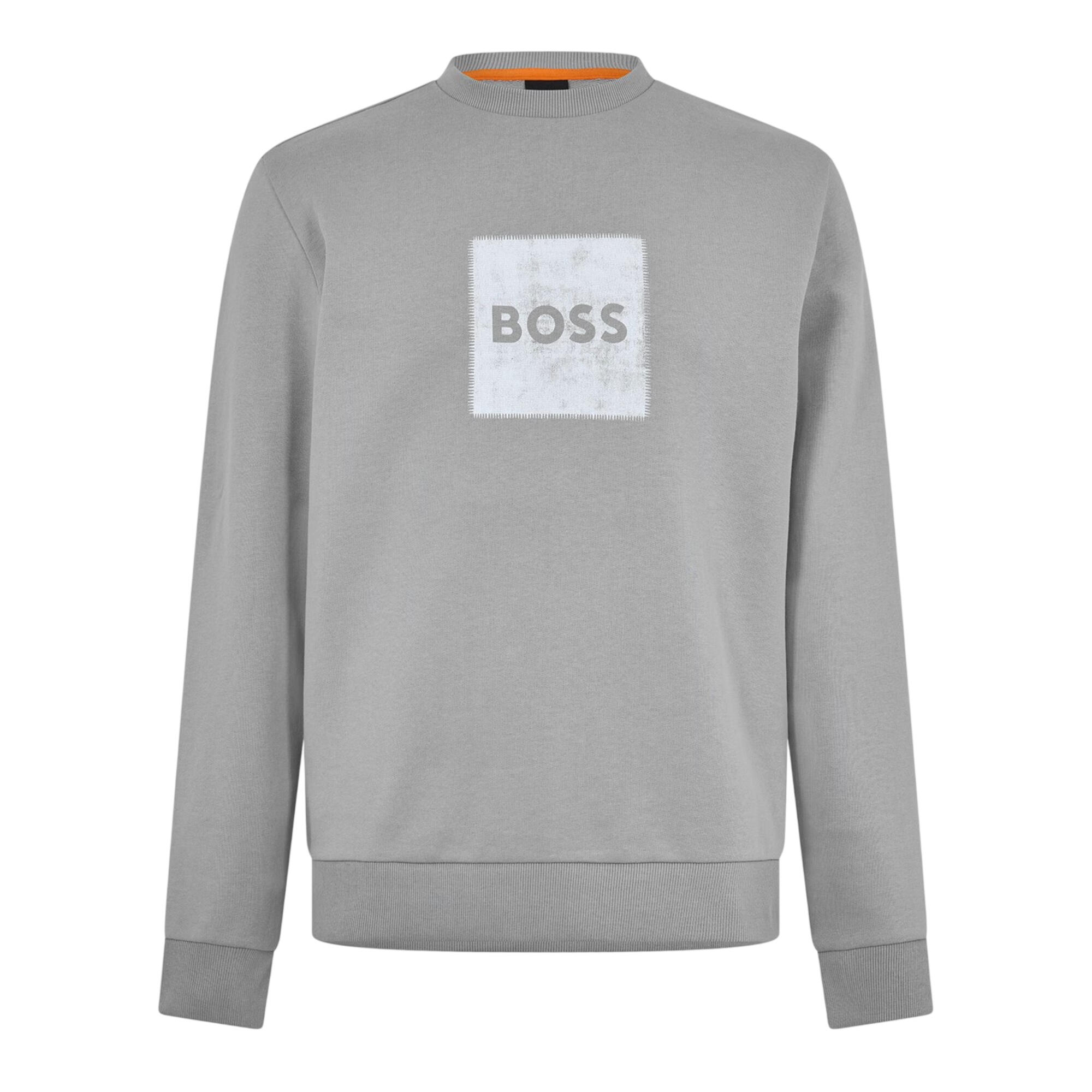 Boss Mens Stitch Crew Neck Sweatshirt