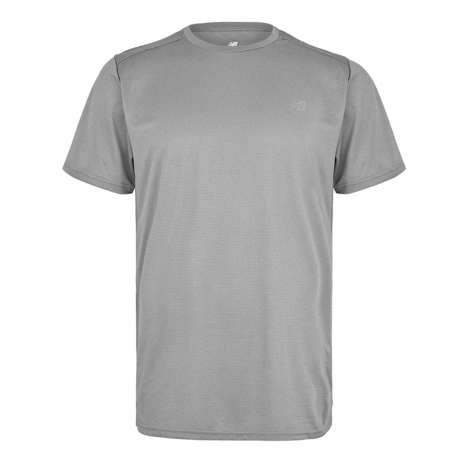 New Balance Mens Solid Regular T-Shirt