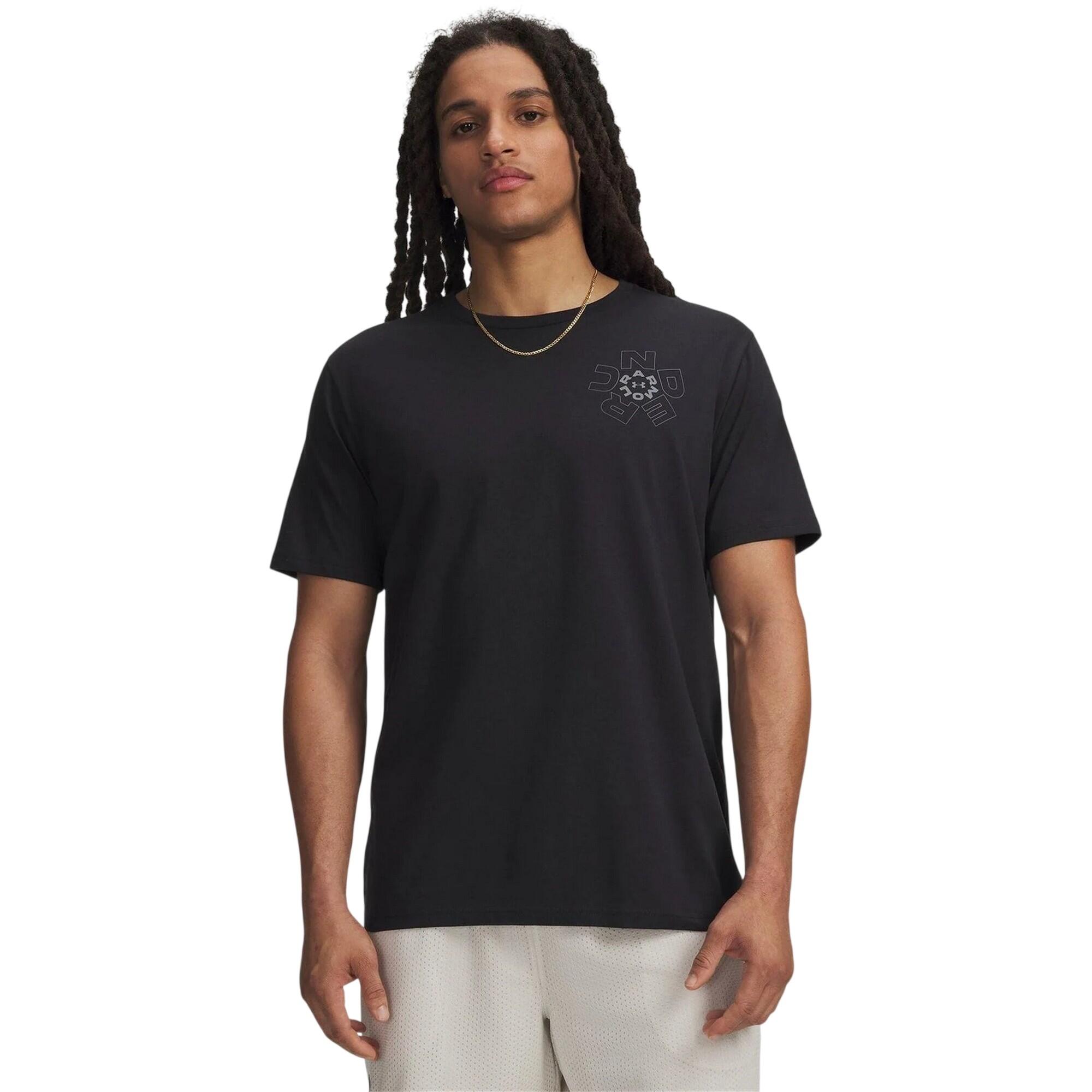 Under Armour Mens Radial Wordmark T-Shirt