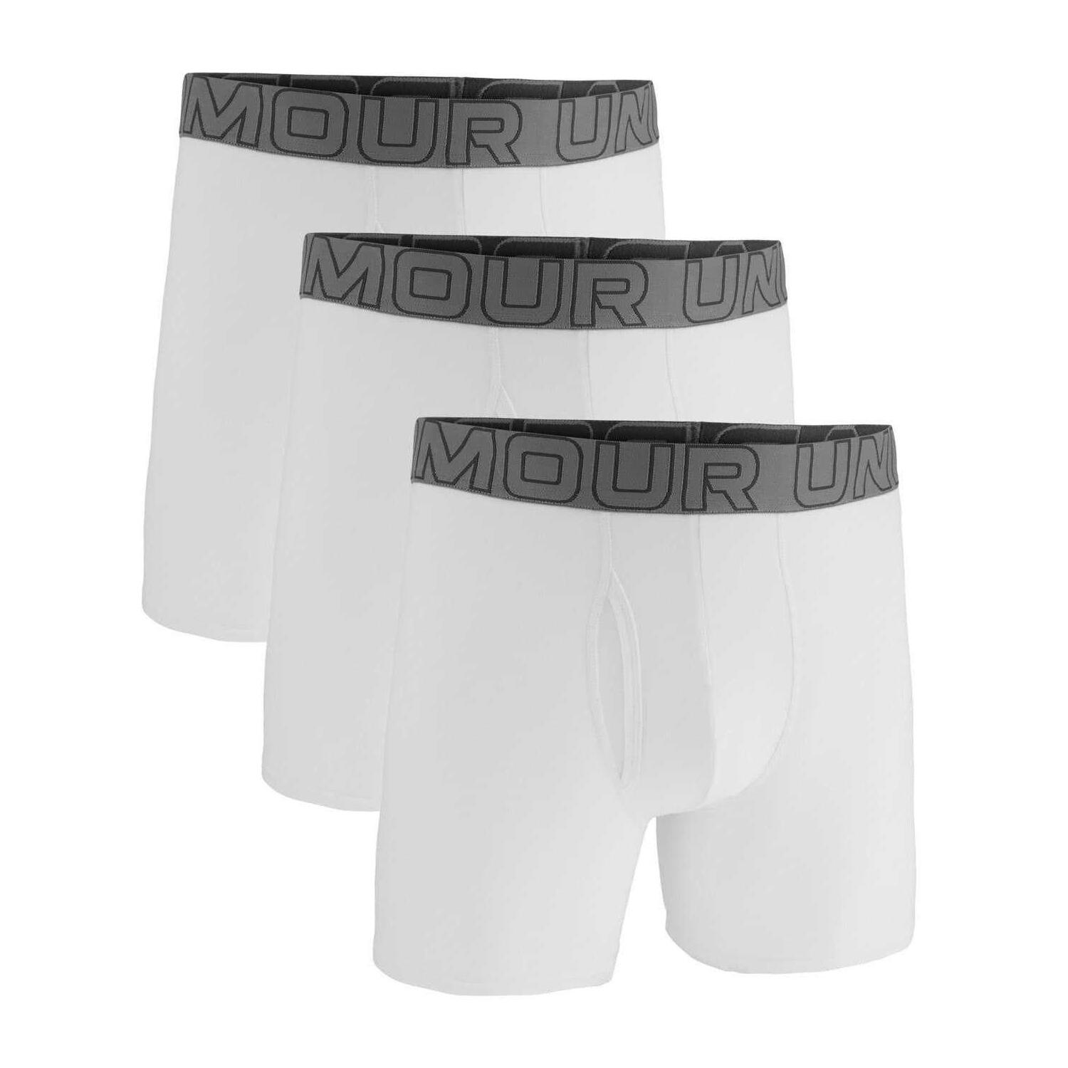 Under Armour Mens Performance Boxer Briefs (Pack of 3)