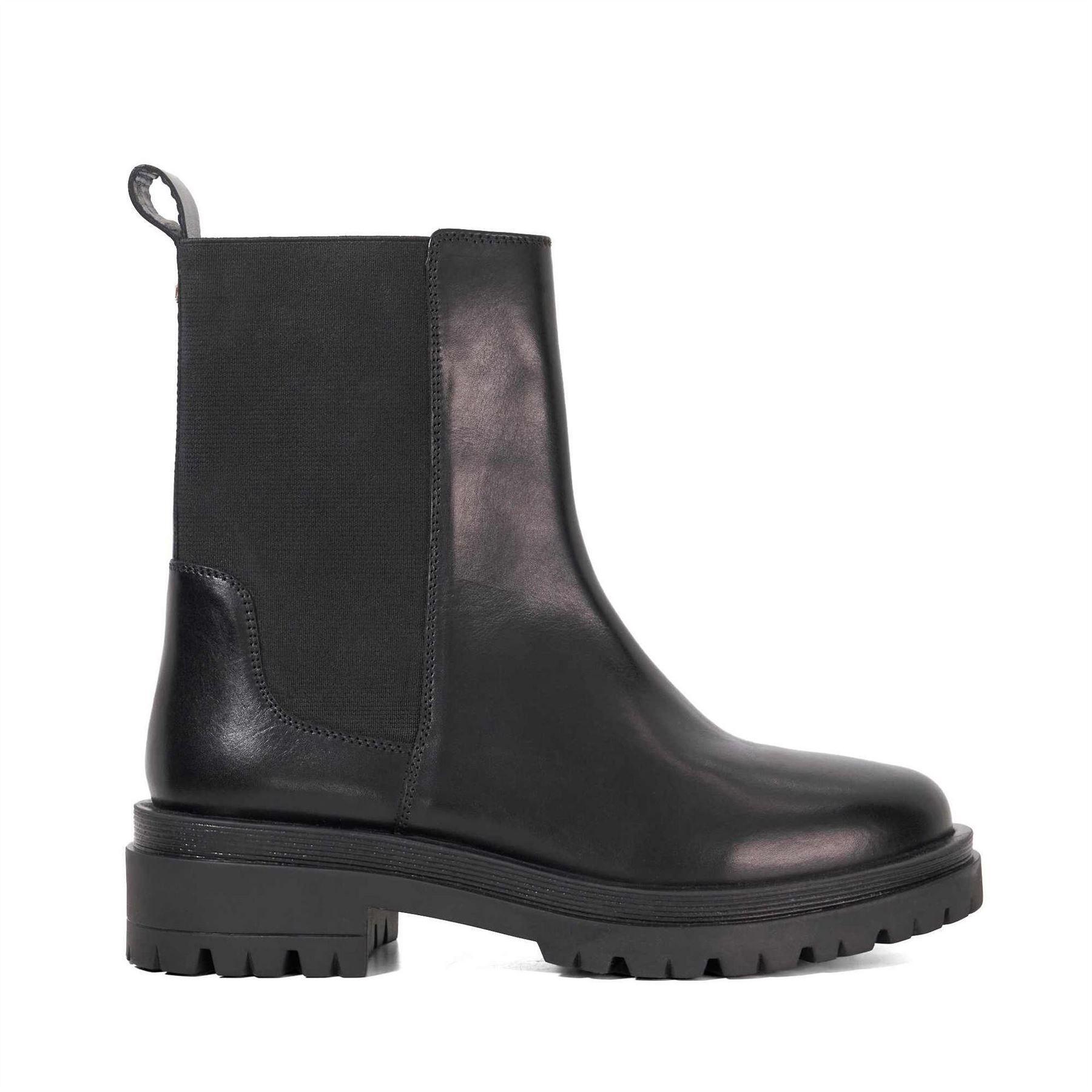 Dune London Womens/Ladies Leather Chunky Sole Chelsea Boots