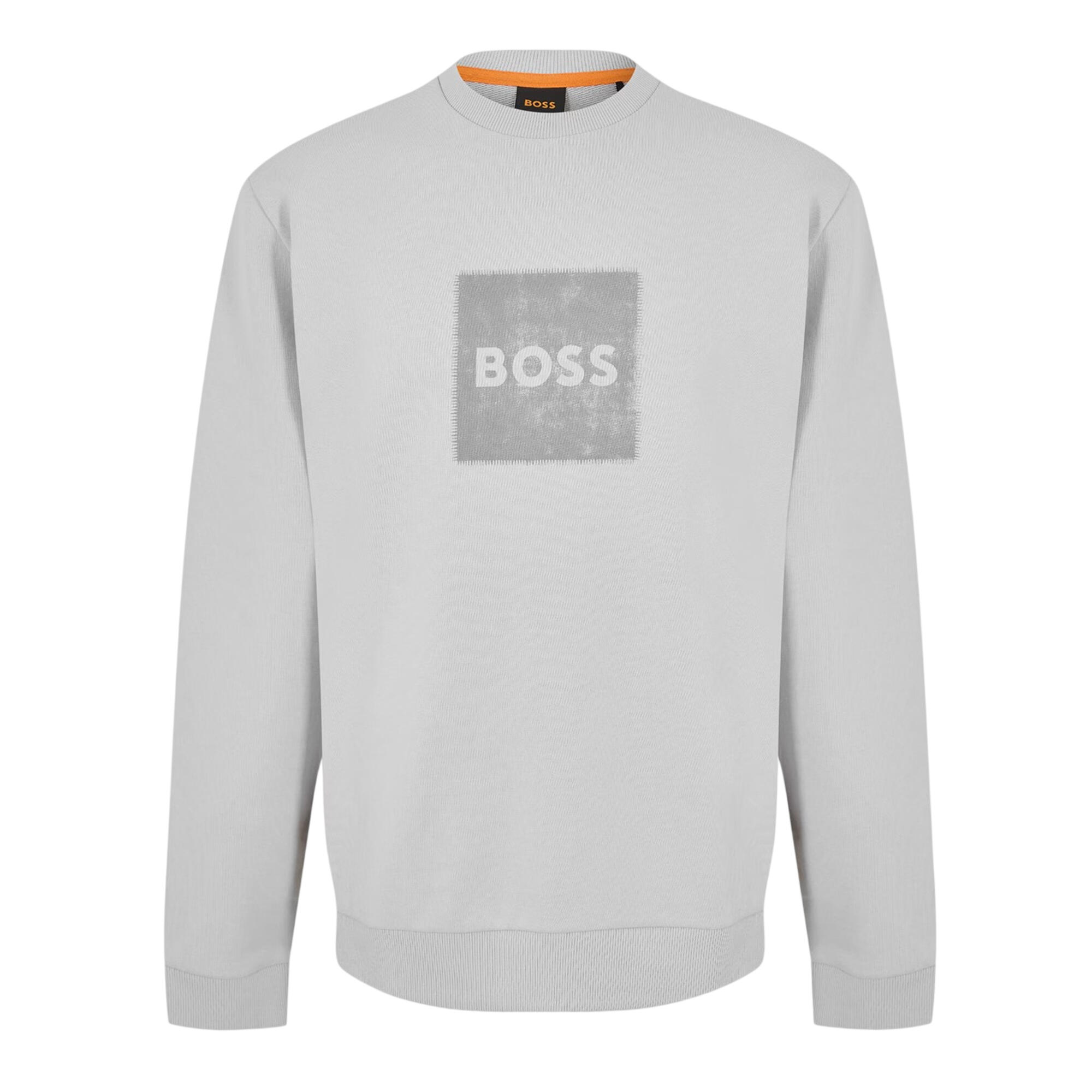 Boss Mens Stitch Crew Neck Sweatshirt