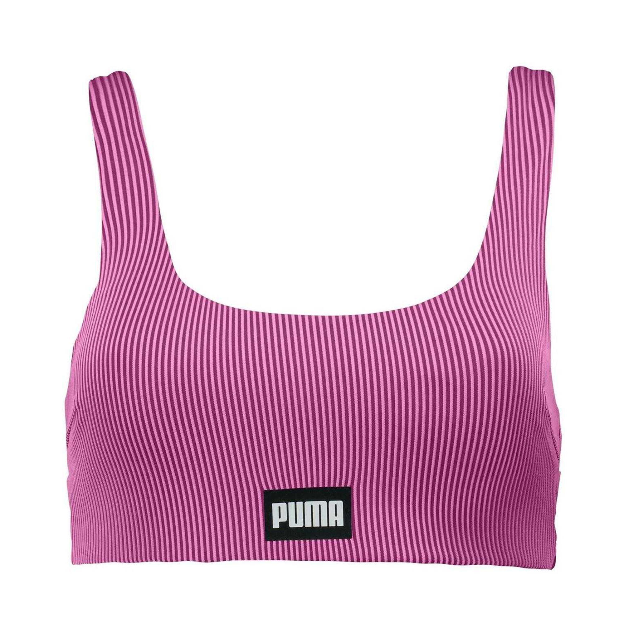Puma Womens/Ladies Stripe Scoop Neck Bikini Top