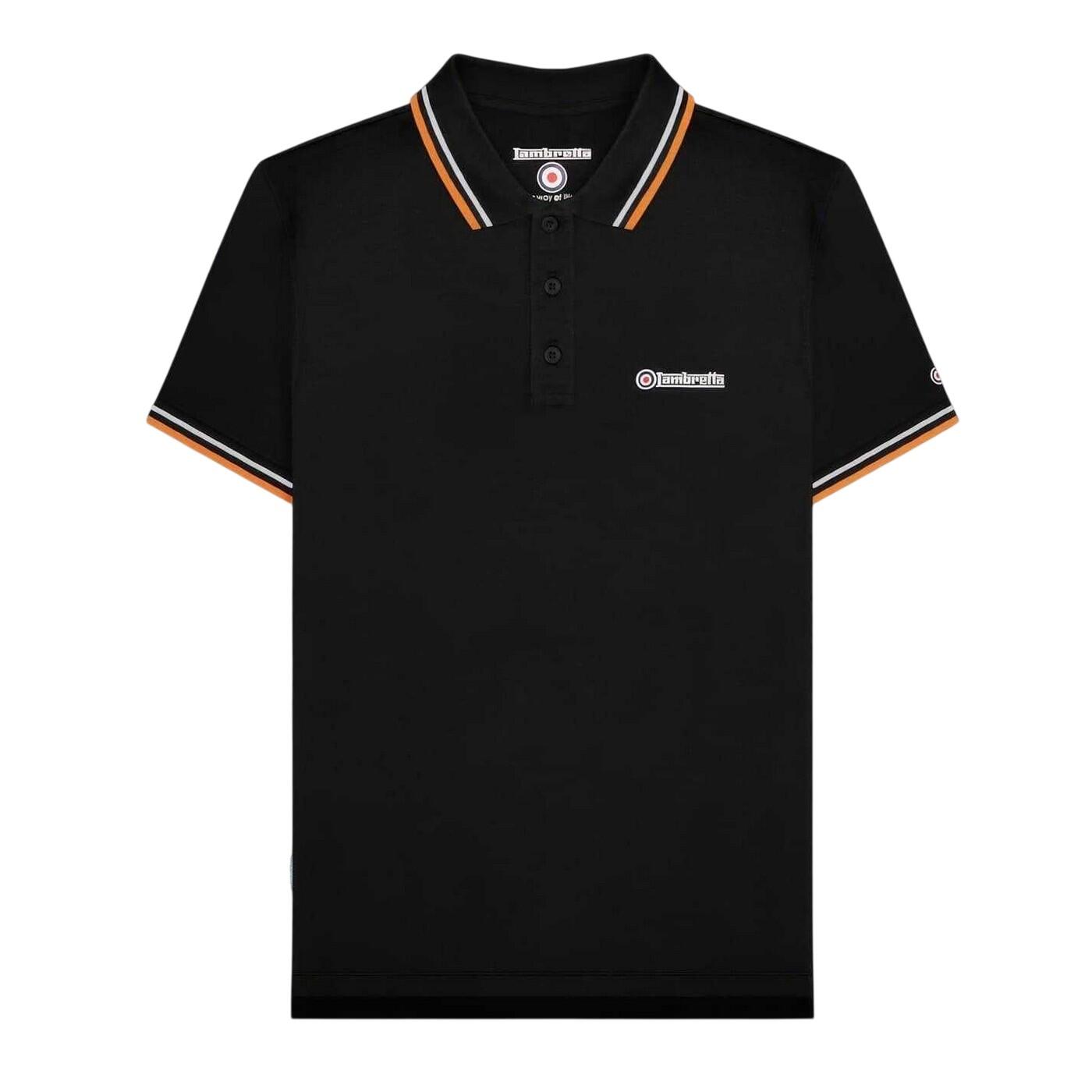 Lambretta Mens Tipped Polo Shirt