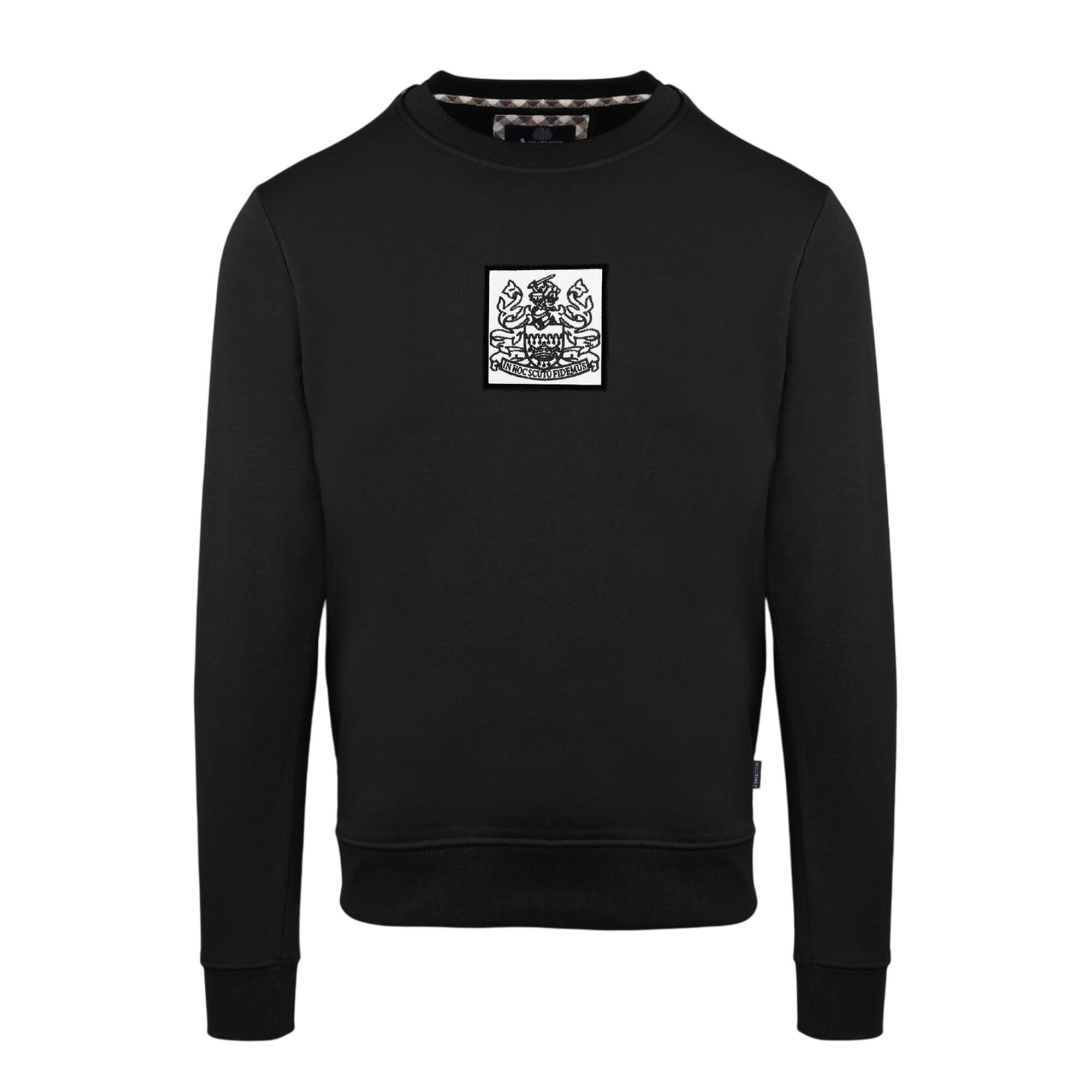 Aquascutum Mens Ribbed Sweatshirt