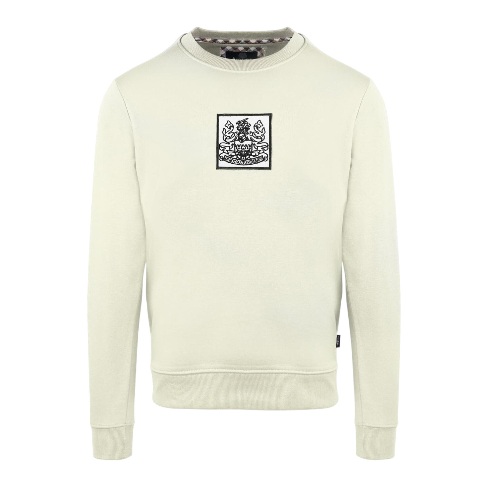 Aquascutum Mens Ribbed Sweatshirt