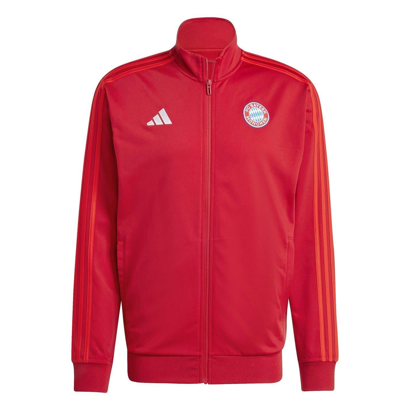 Adidas Mens 2024/2025 FC Bayern Munich Recycled Polyester Track Top