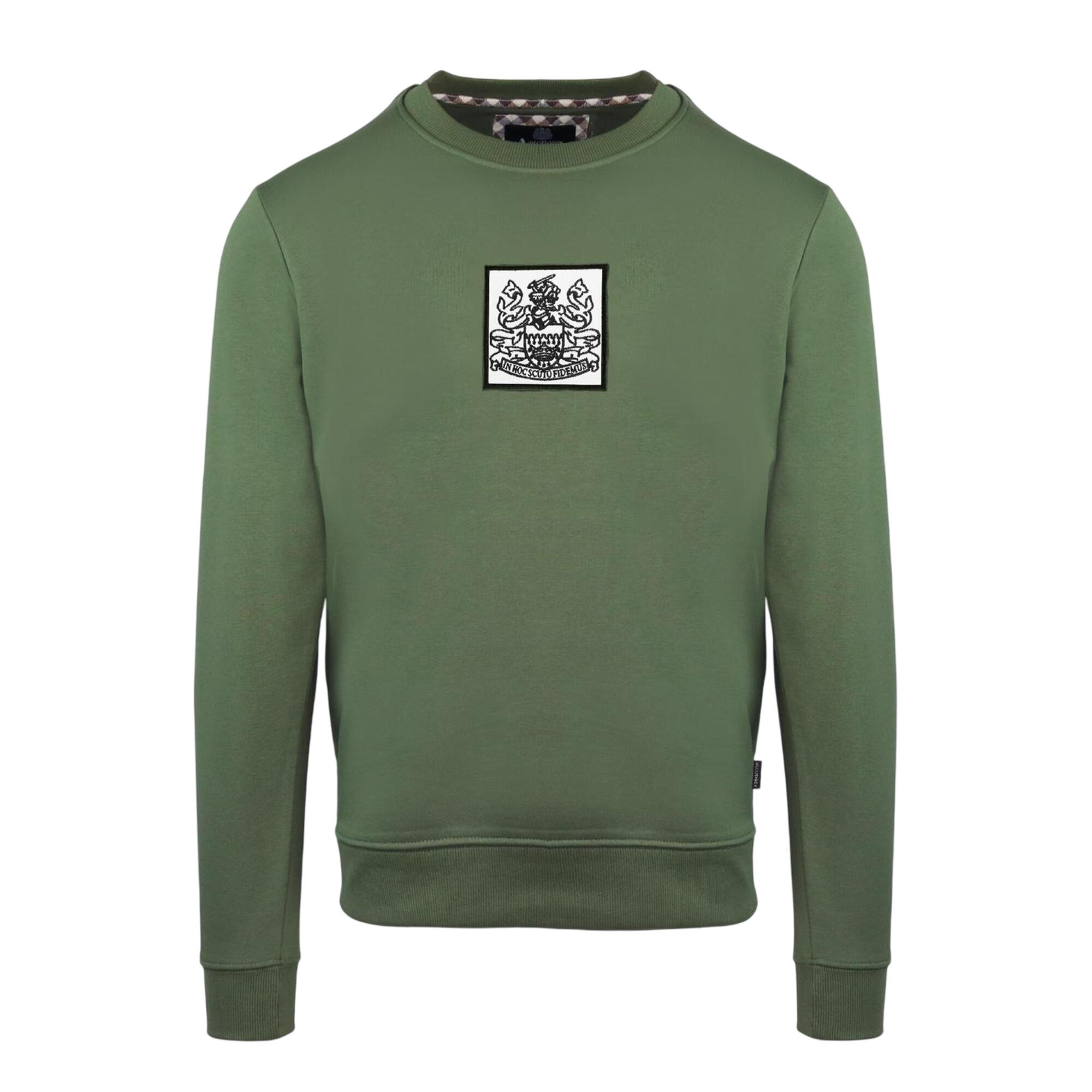 Aquascutum Mens Ribbed Sweatshirt