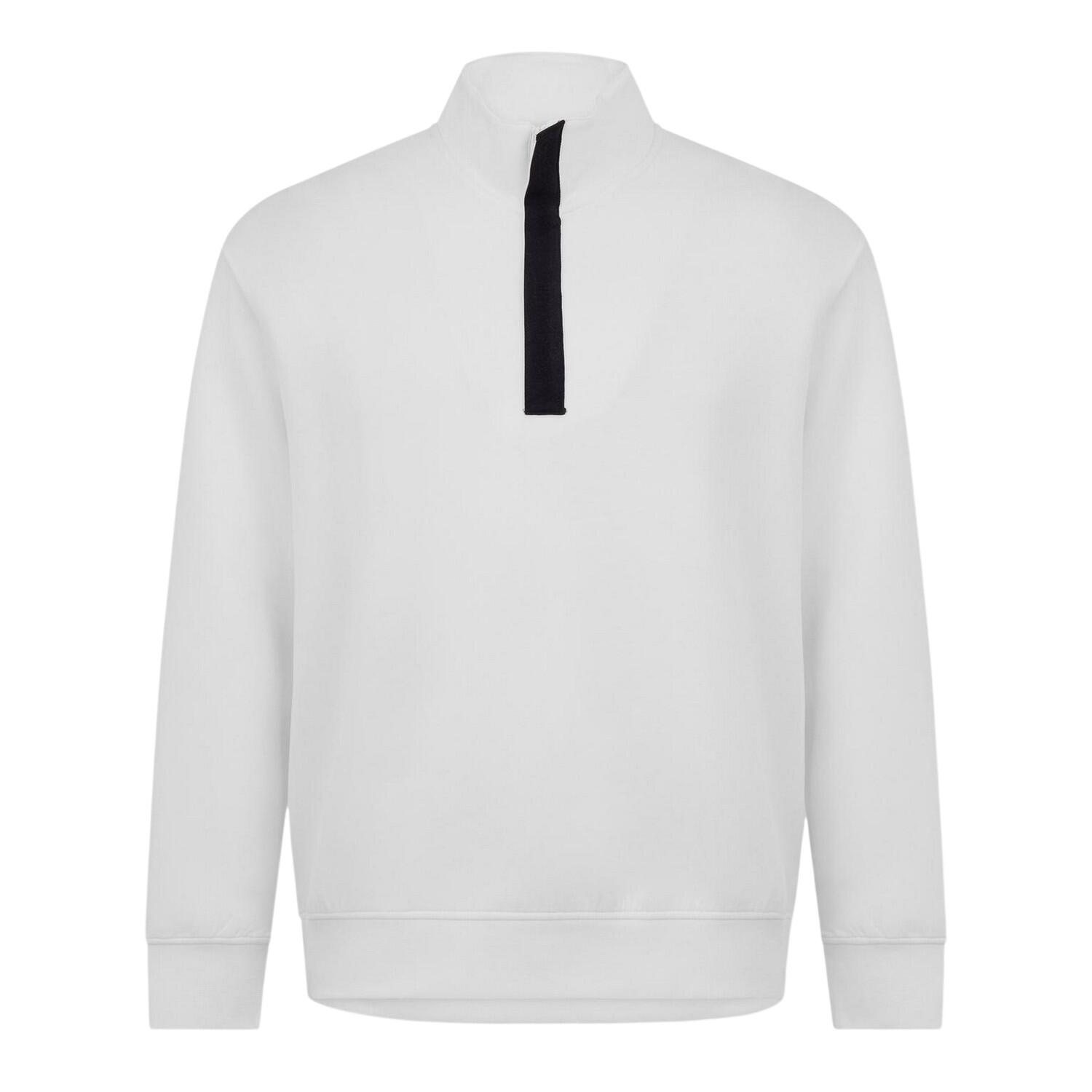 Armani Exchange Mens Quarter Zip Sweatshirt