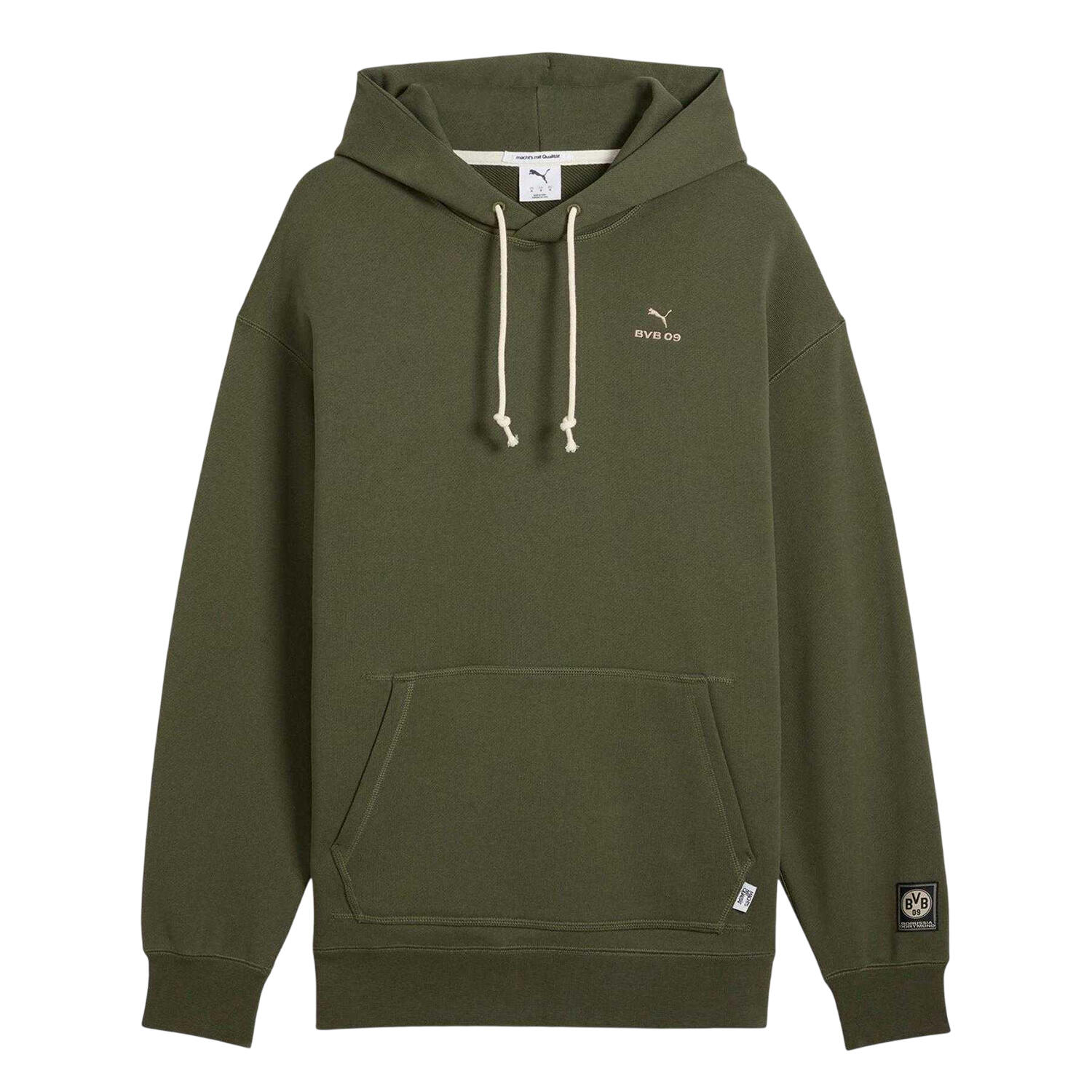 Puma Mens Borussia Dortmund Long-Sleeved Hoodie