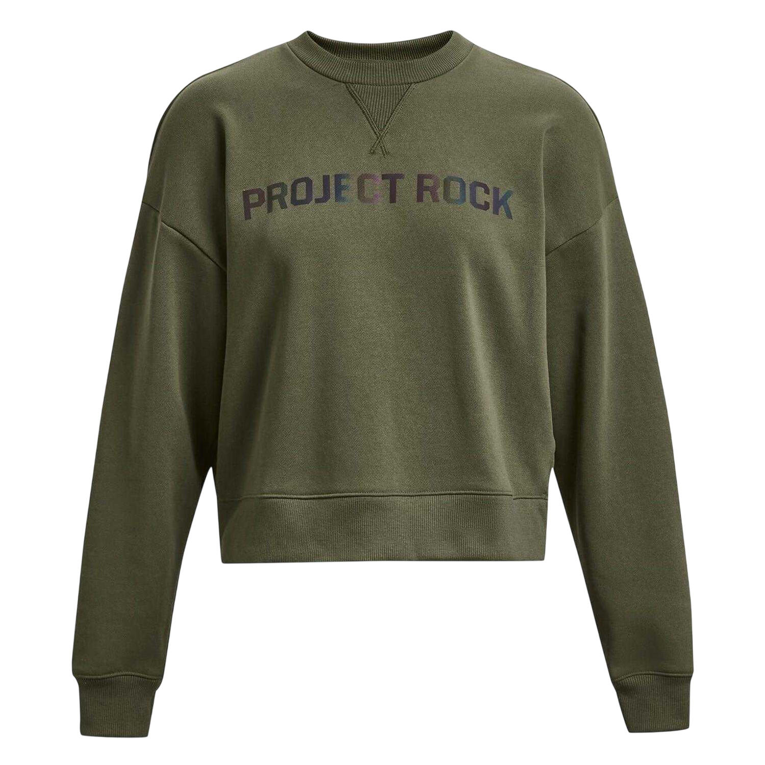 Under Armour Womens/Ladies Project Rock Back Print Sweatshirt