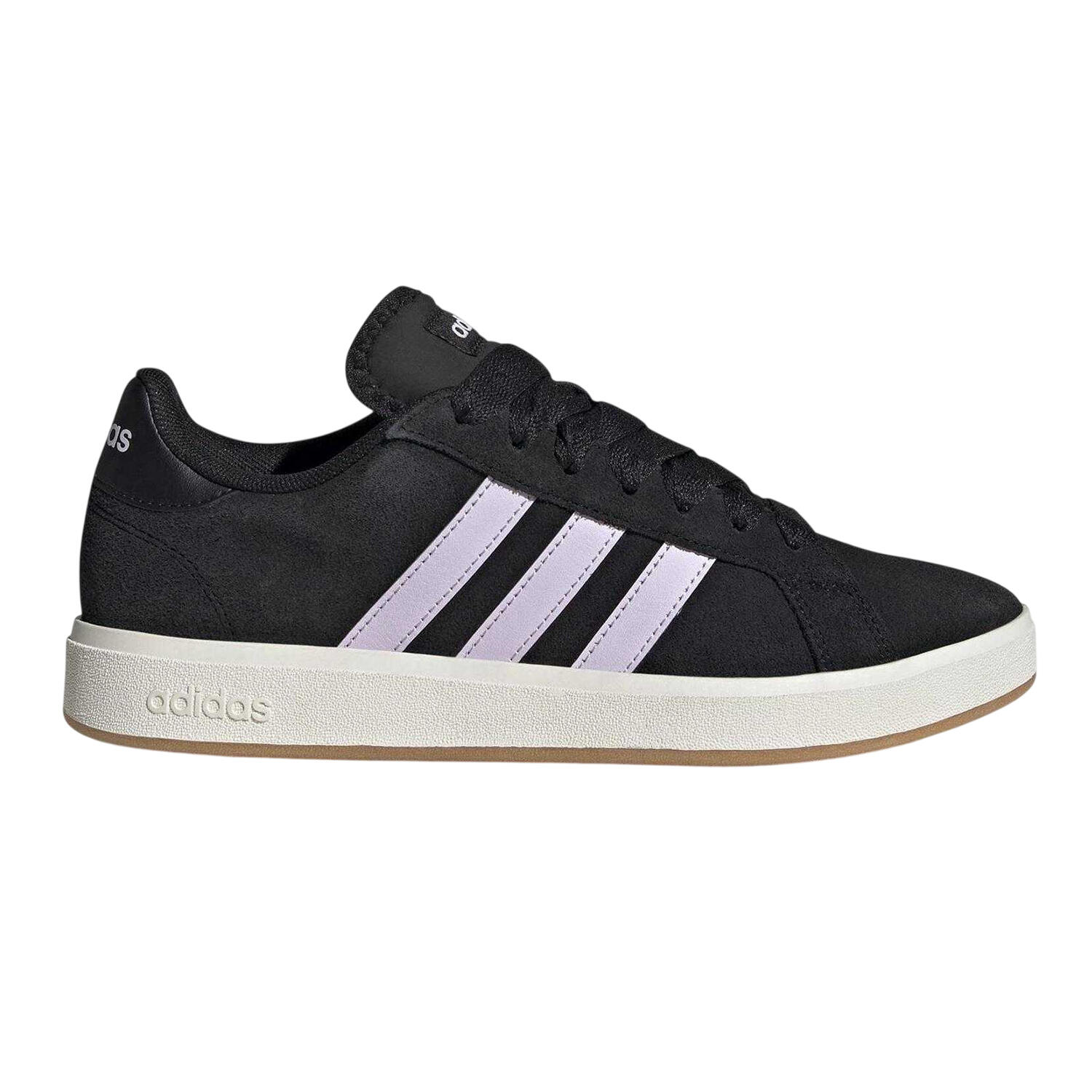 Adidas Womens/Ladies Court Base 00s 3 Stripes Suede Trainers