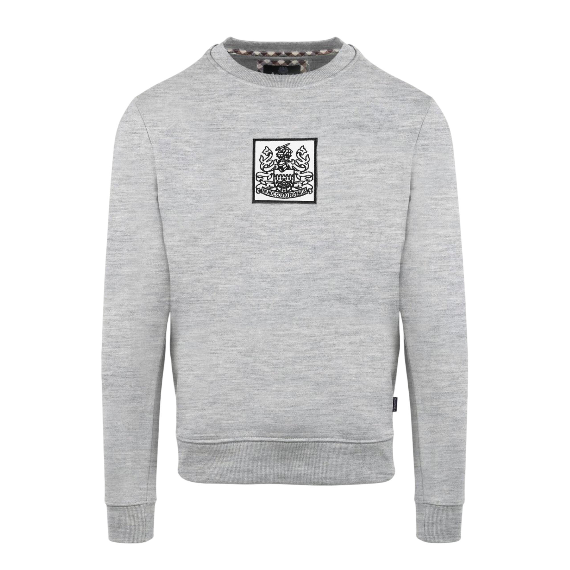 Aquascutum Mens Ribbed Sweatshirt
