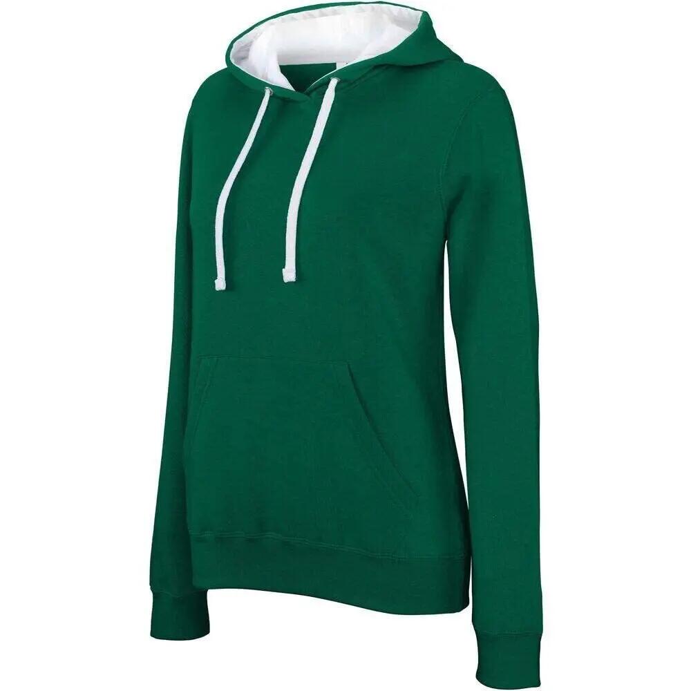 Felpa con cappuccio da donna Kariban Contrastée 2/2