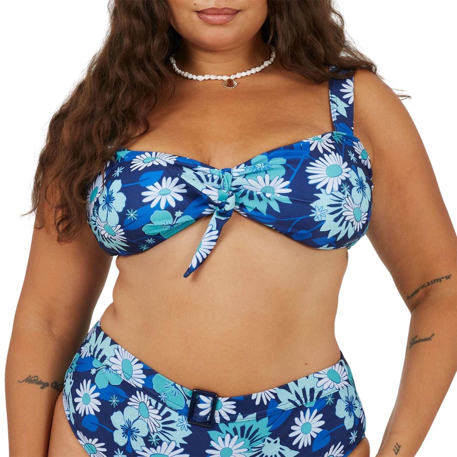 Brave Soul Womens/Ladies Floral Bikini Top