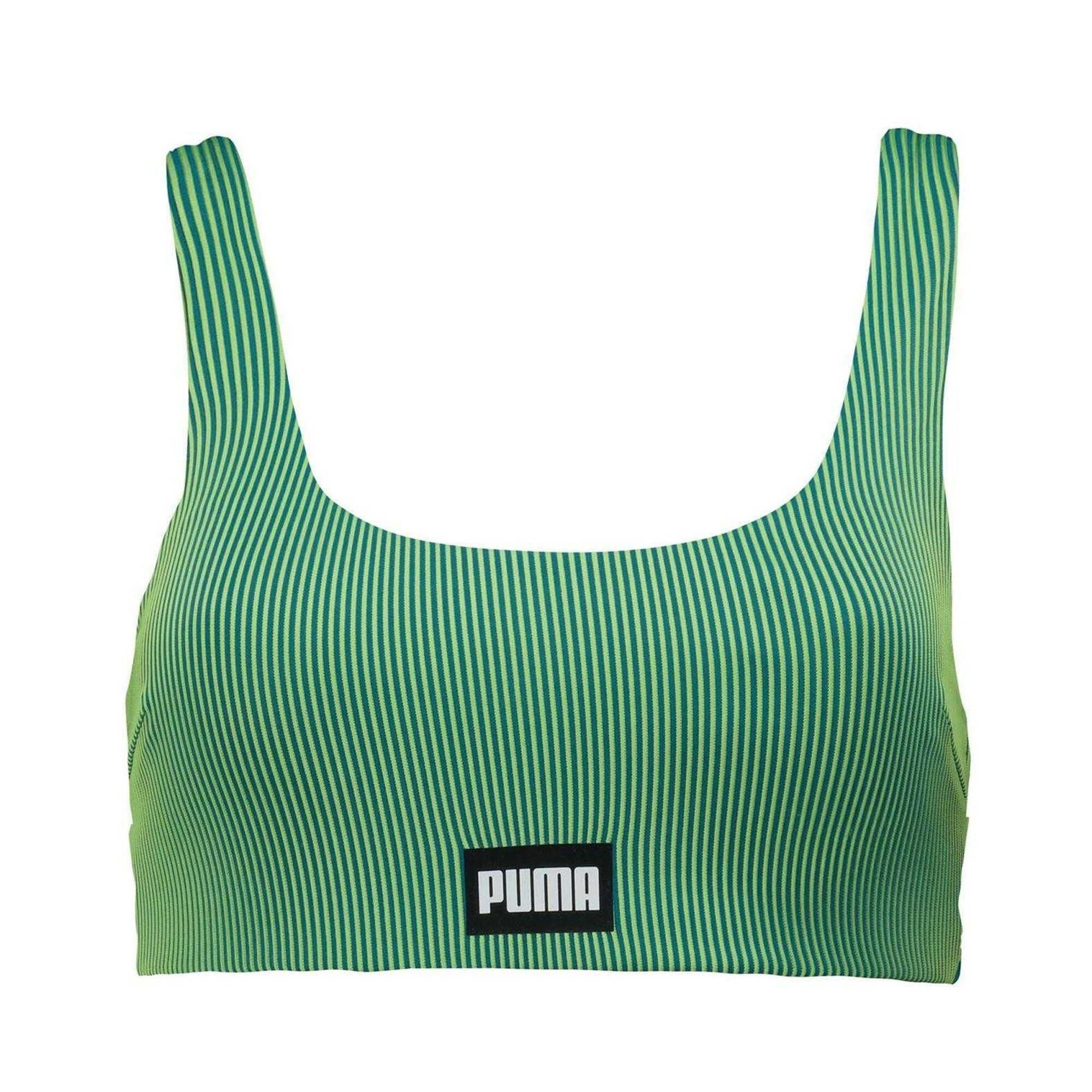 Puma Womens/Ladies Stripe Scoop Neck Bikini Top