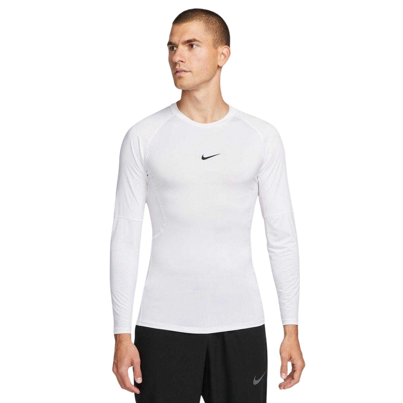 Nike Mens Dri-FIT Fitted Long-Sleeved Fitness Base Layer Top