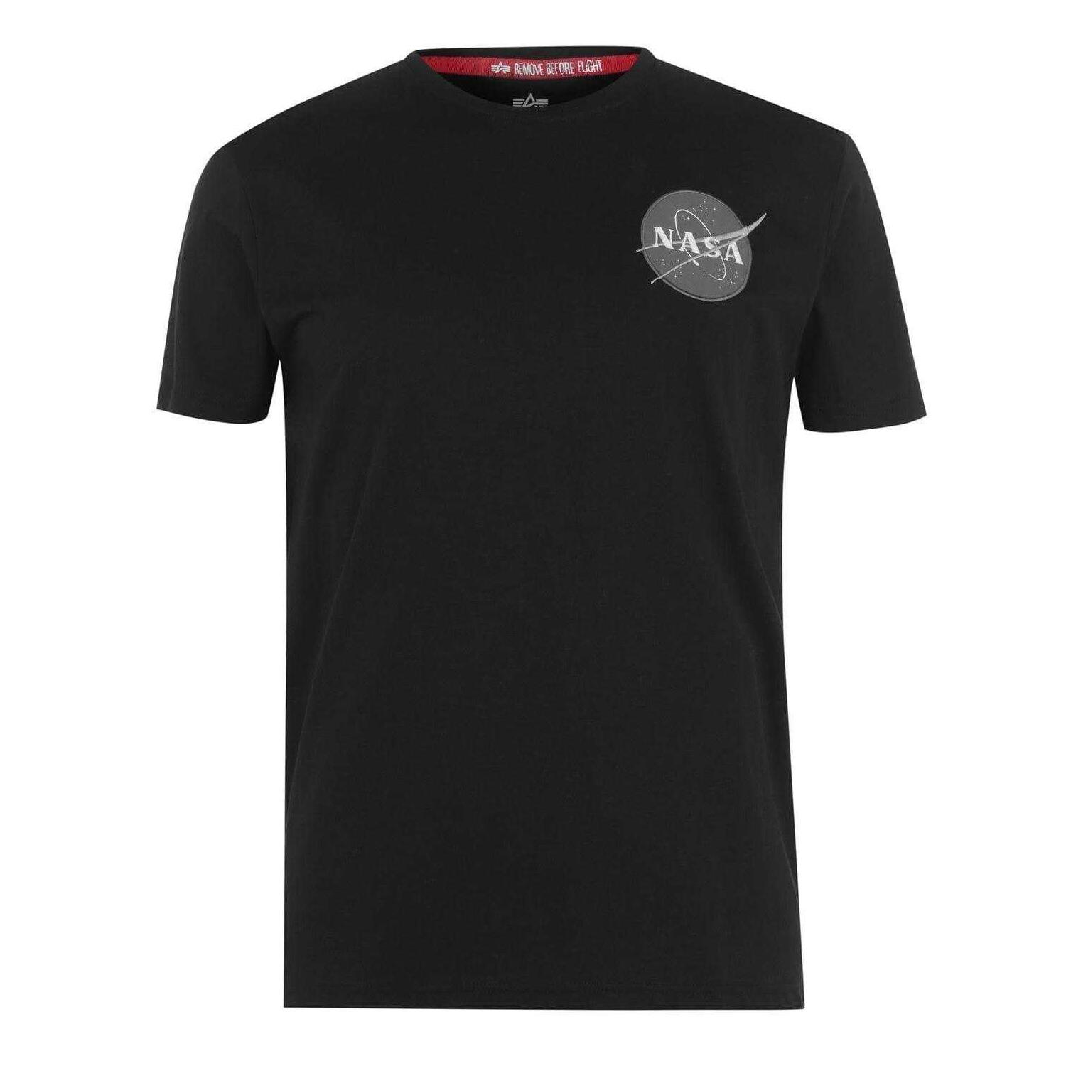 NASA Mens Alpha Industries Shuttle Regular T-Shirt