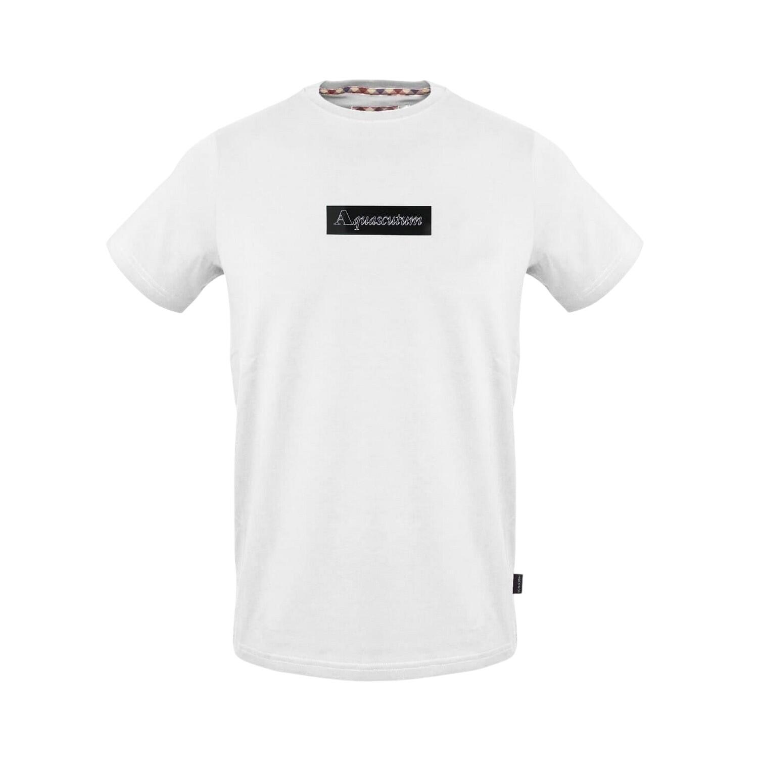 Aquascutum Mens Box Logo T-Shirt