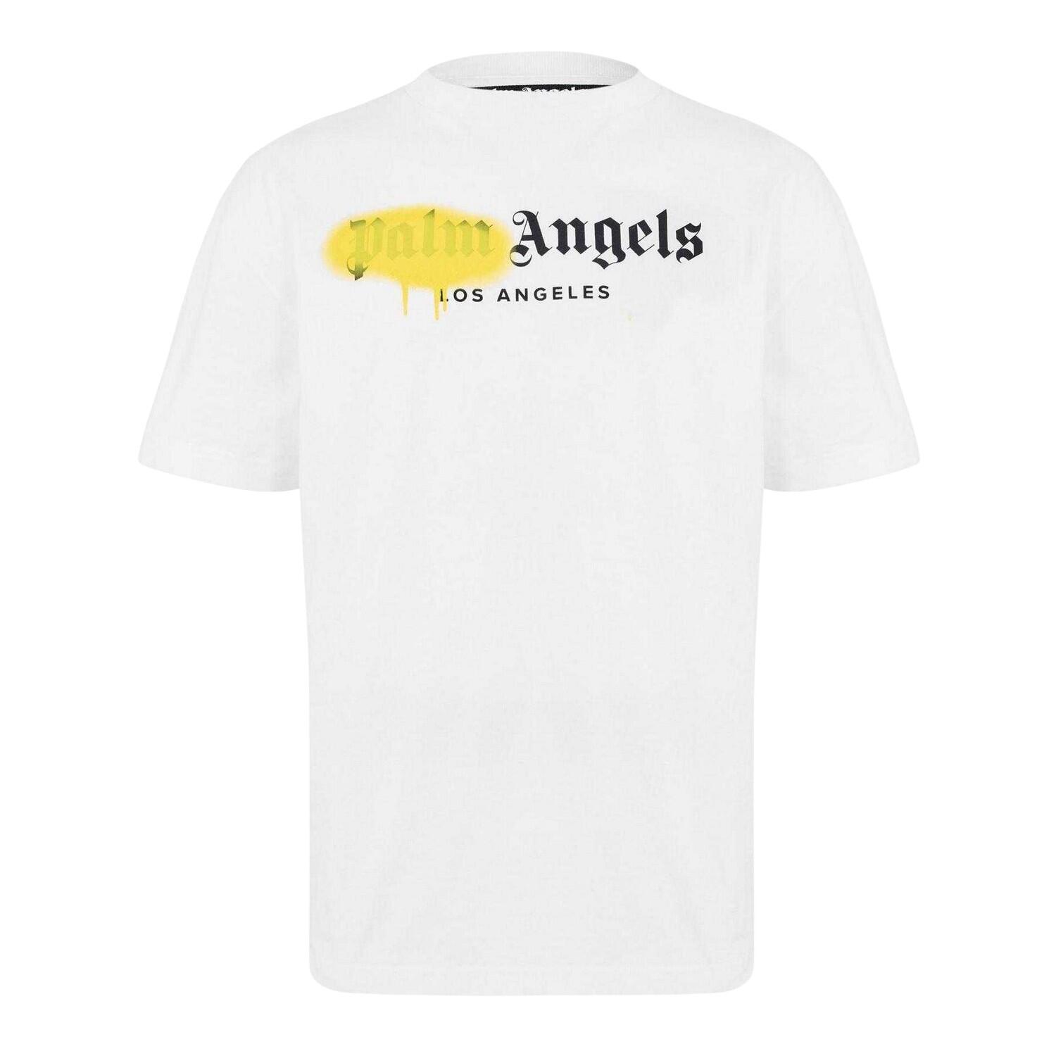 Palm Angels Unisex Adult London Spray Paint T-Shirt