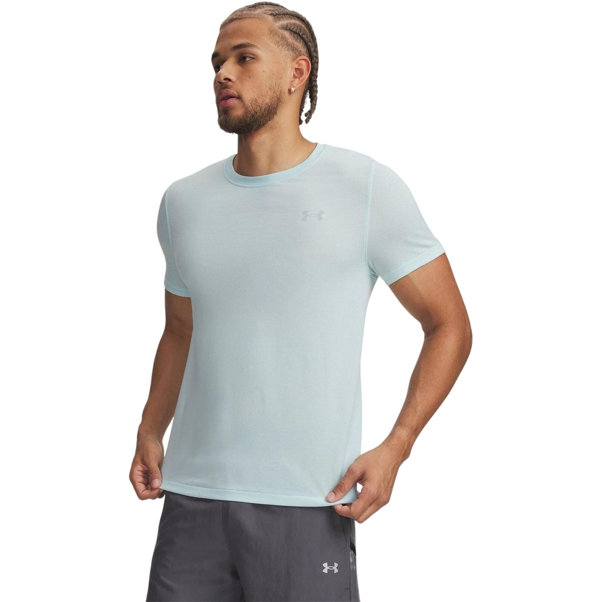 Under Armour Mens Vanish Elite Logo Seamless Running T-Shirt