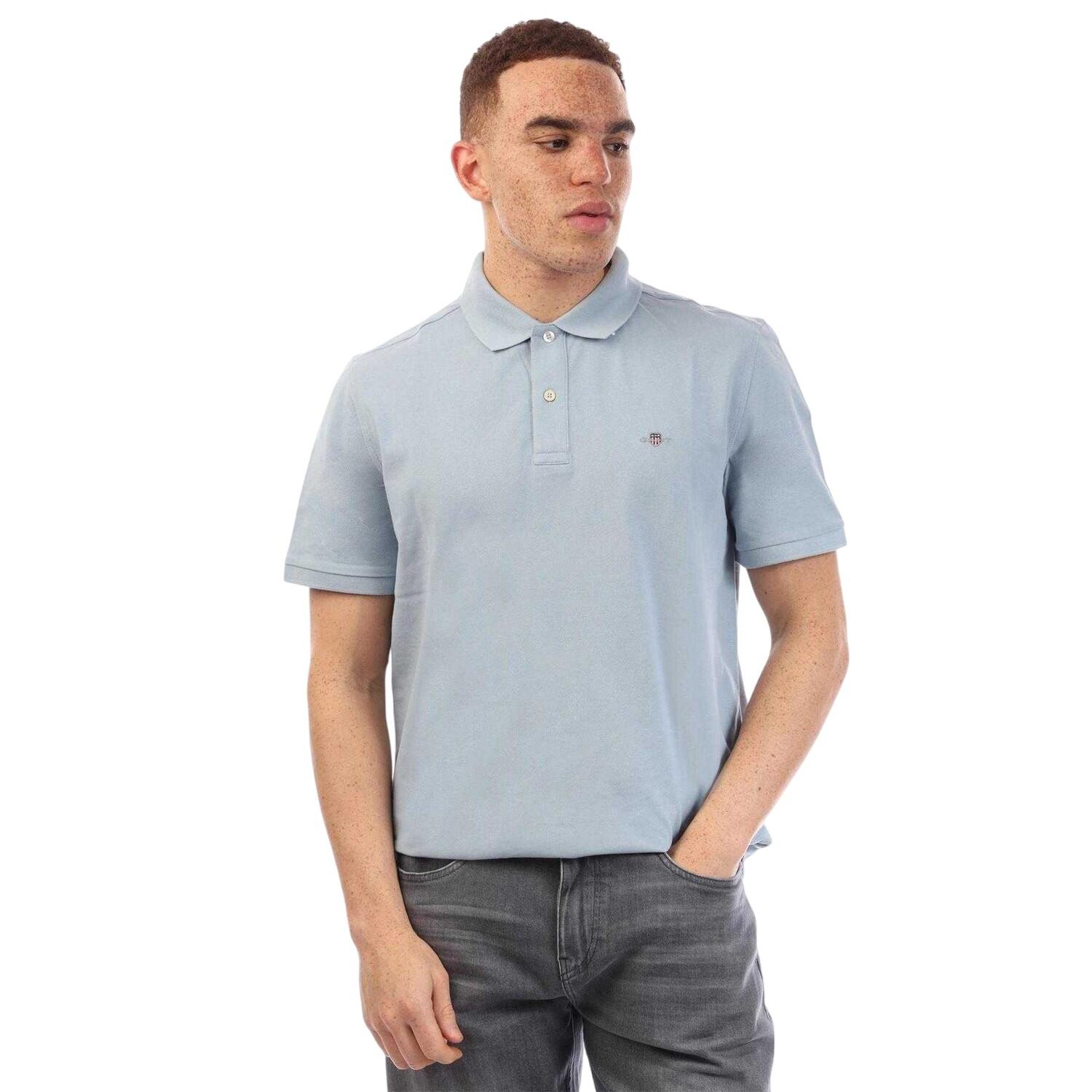 Gant Mens Logo Cotton Polo Shirt