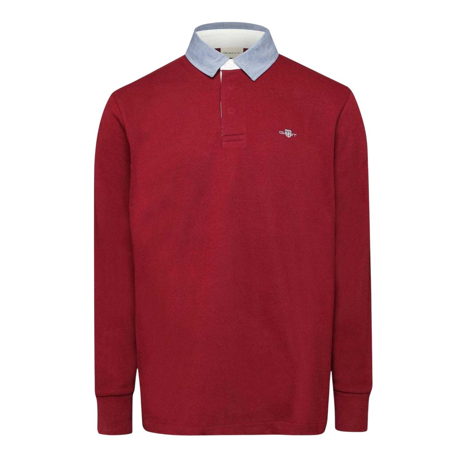 Gant Mens Rugger Chambray Regular Polo Sweatshirt