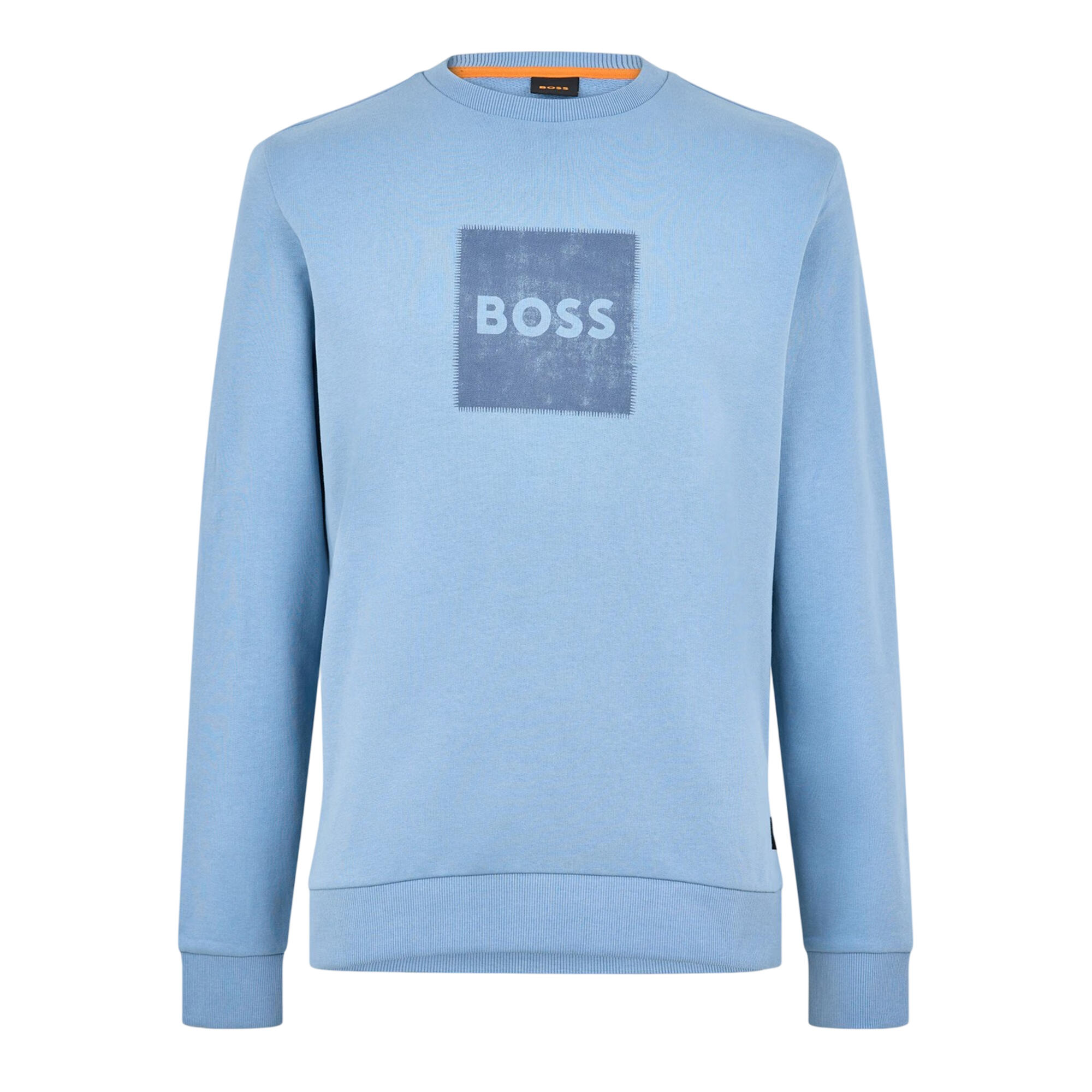 Boss Mens Stitch Crew Neck Sweatshirt