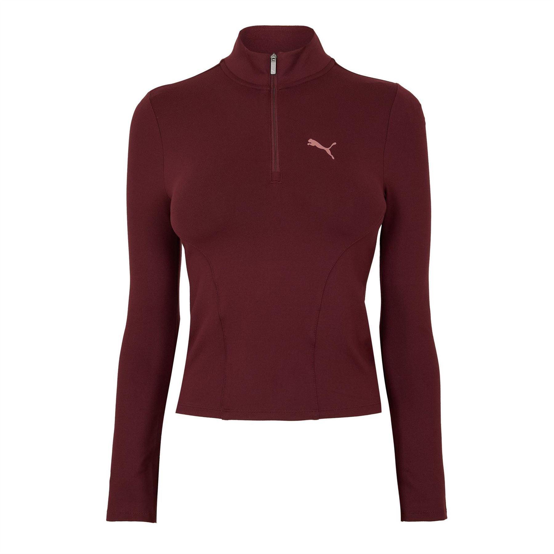 Puma Womens/Ladies Half Zip Fleece Top