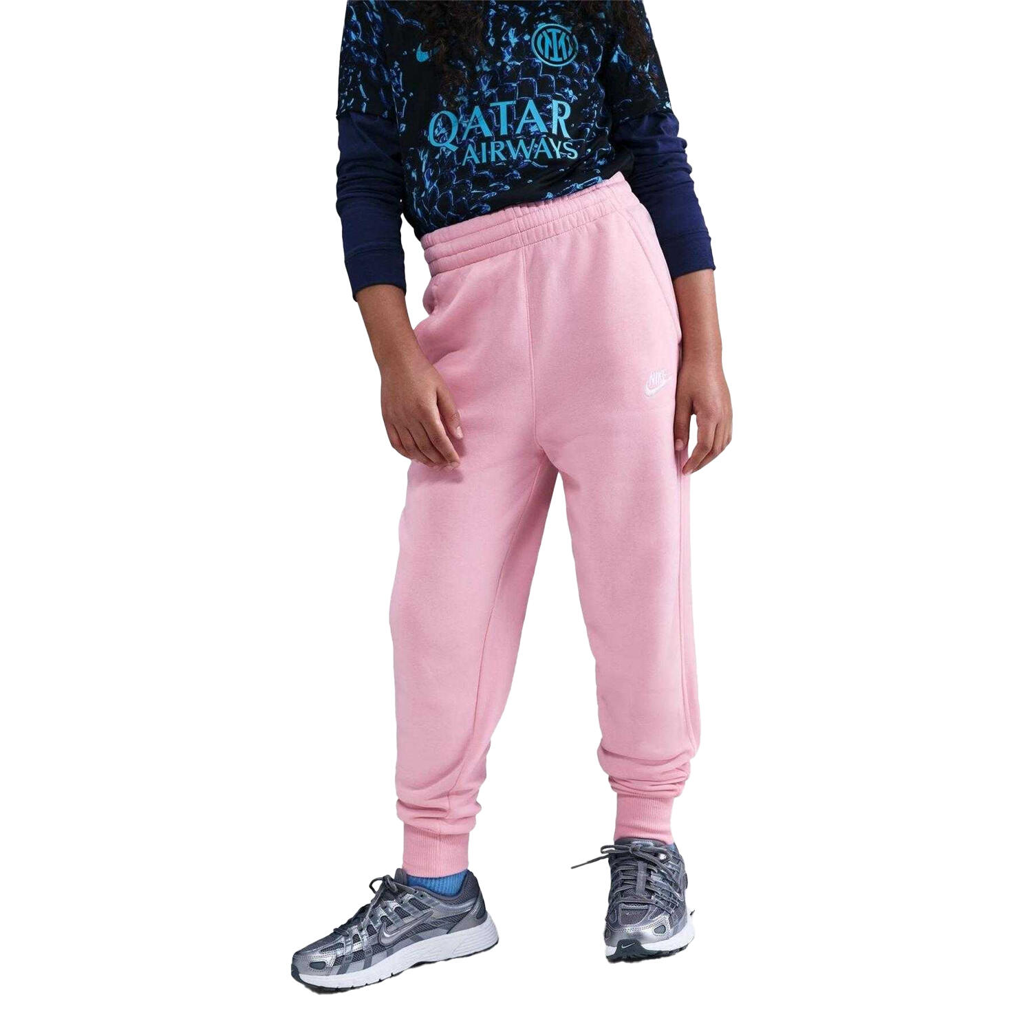 Nike Girls Cotton Blend Jogging Bottoms