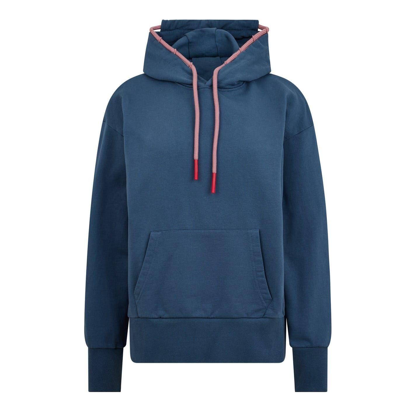 Red Run Womens/Ladies Core Back Print Cotton Hoodie