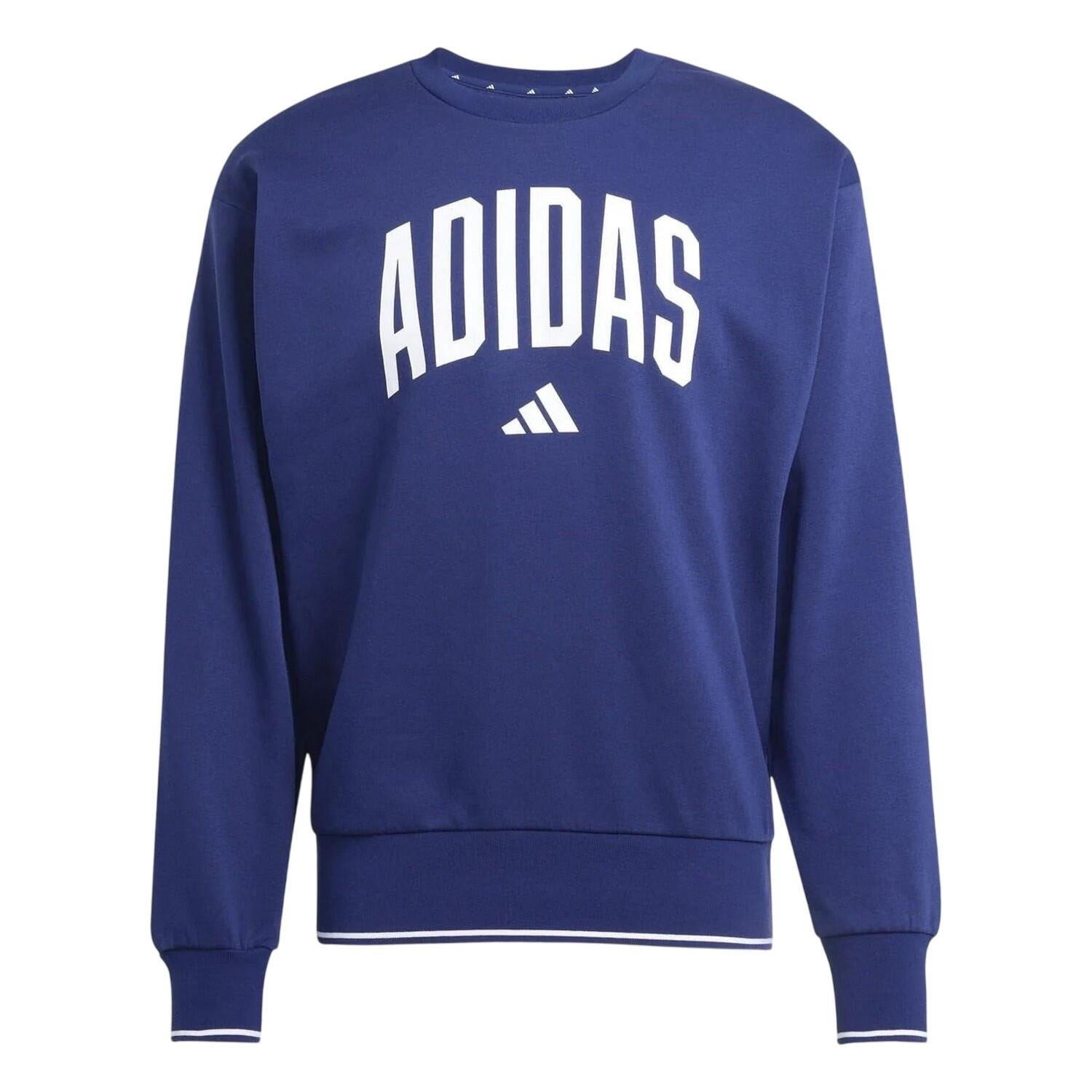 Adidas Mens Collegiate Logo Sweatshirt