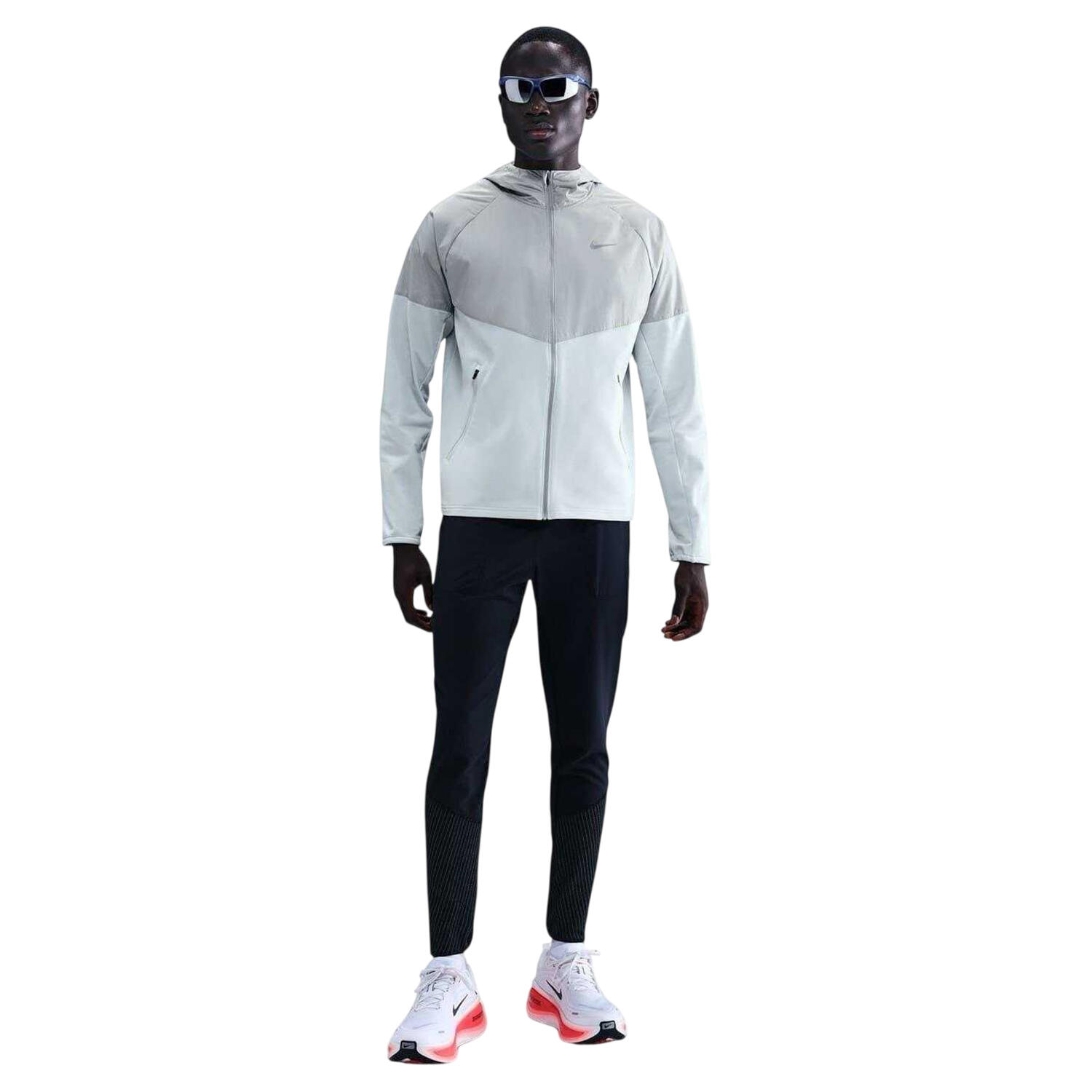 Nike Mens Miler Running Hooded Jacket