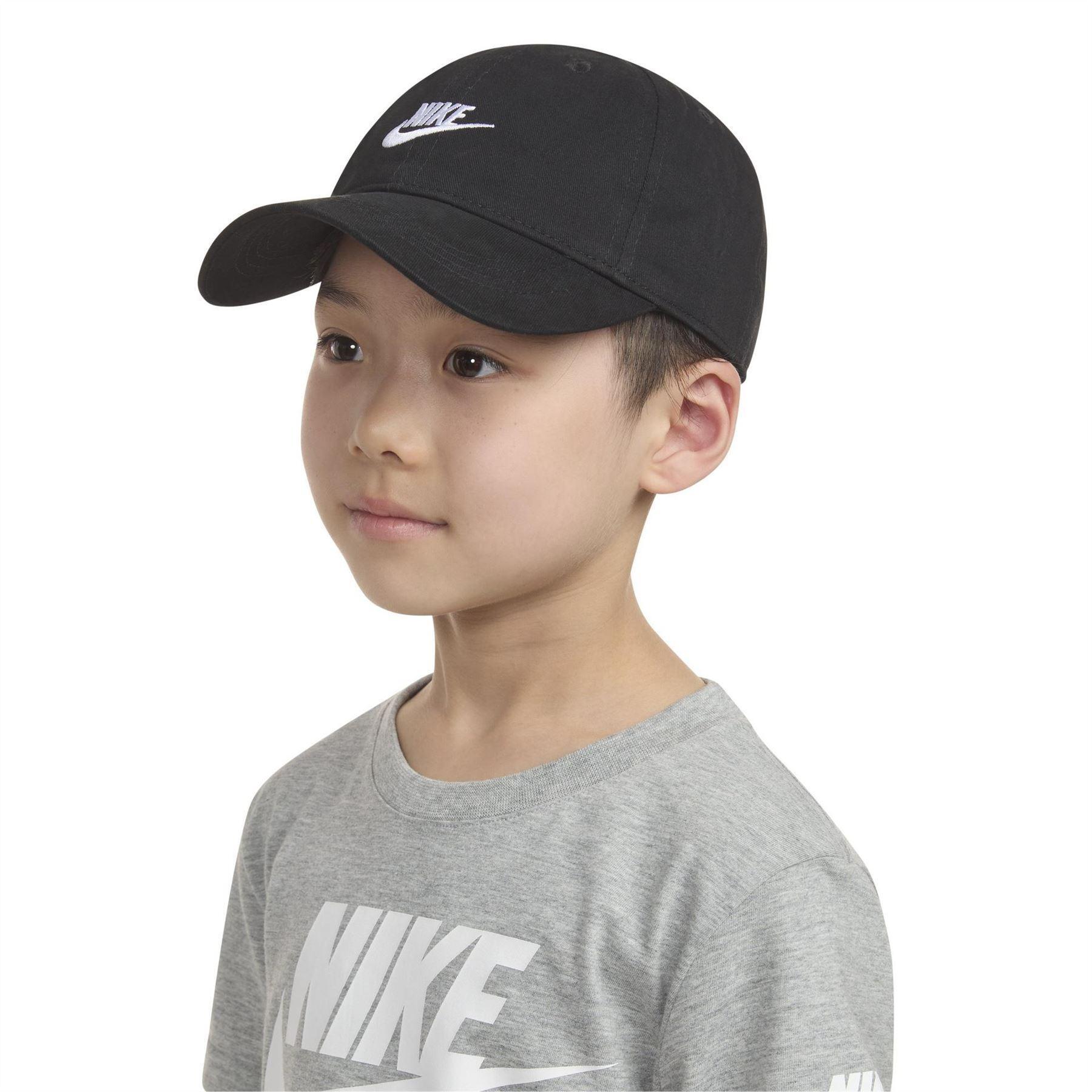 Nike Childrens/Kids Heritage Logo Brushed Cotton Twill Baseball Cap