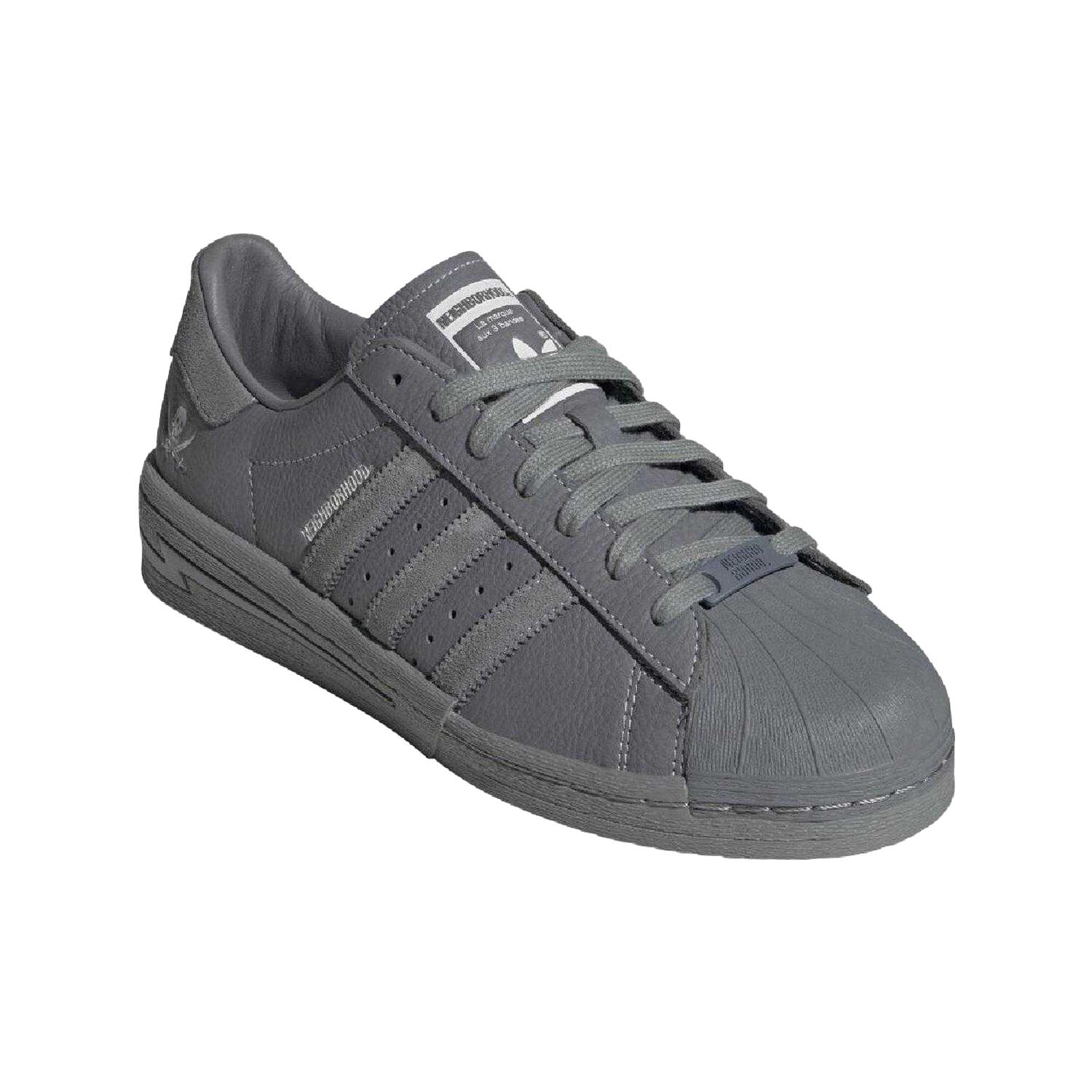 Adidas Mens Neighborhood Superstar Leather Trainers