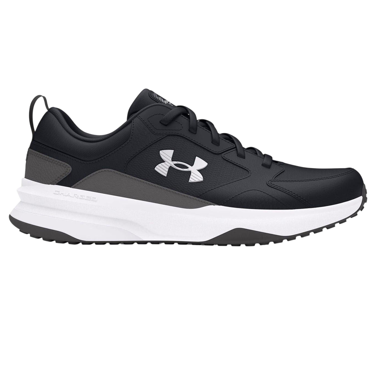 Under Armour Mens Charged Edge Leather Trainers