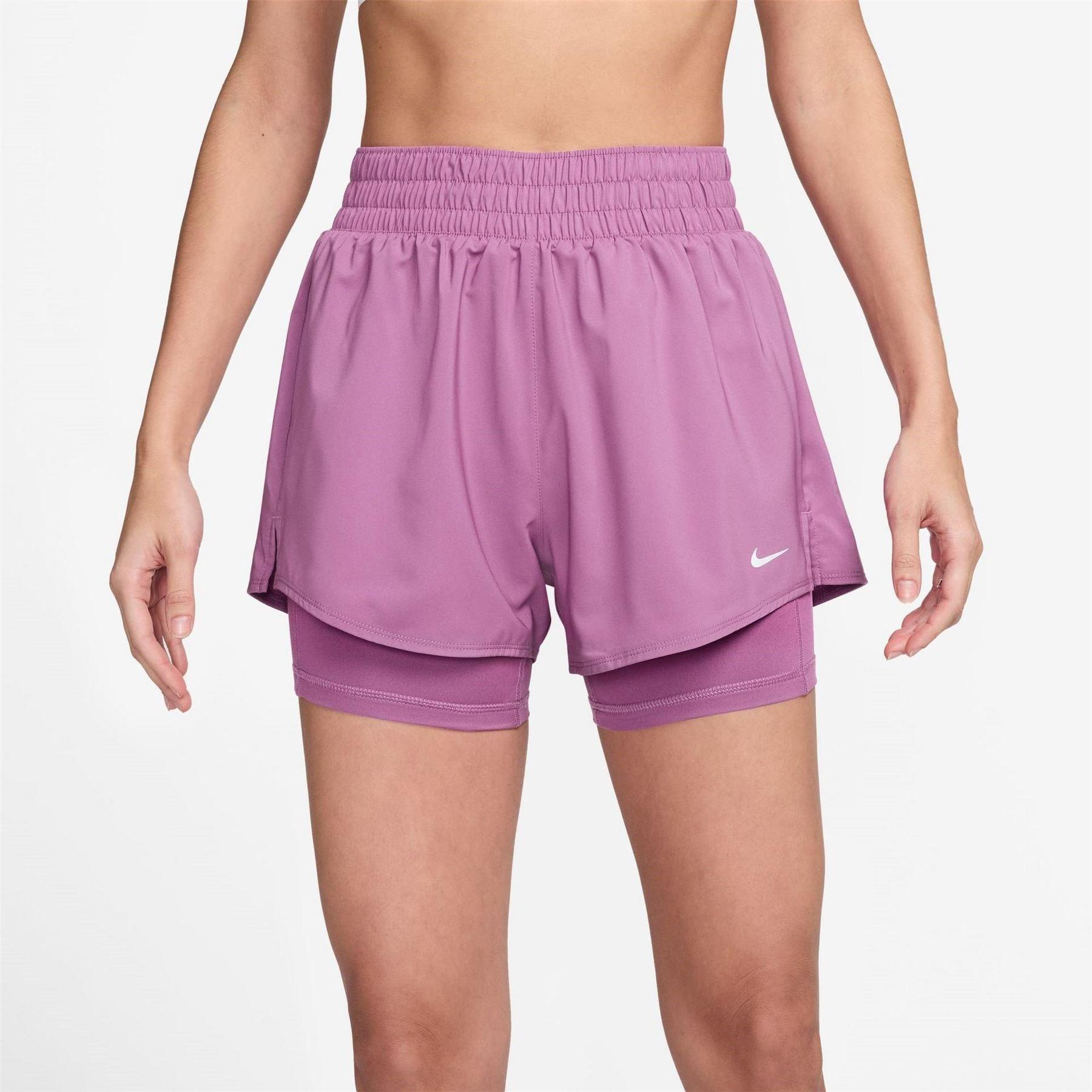 Nike Womens/Ladies Pro 2 in 1 Running Shorts
