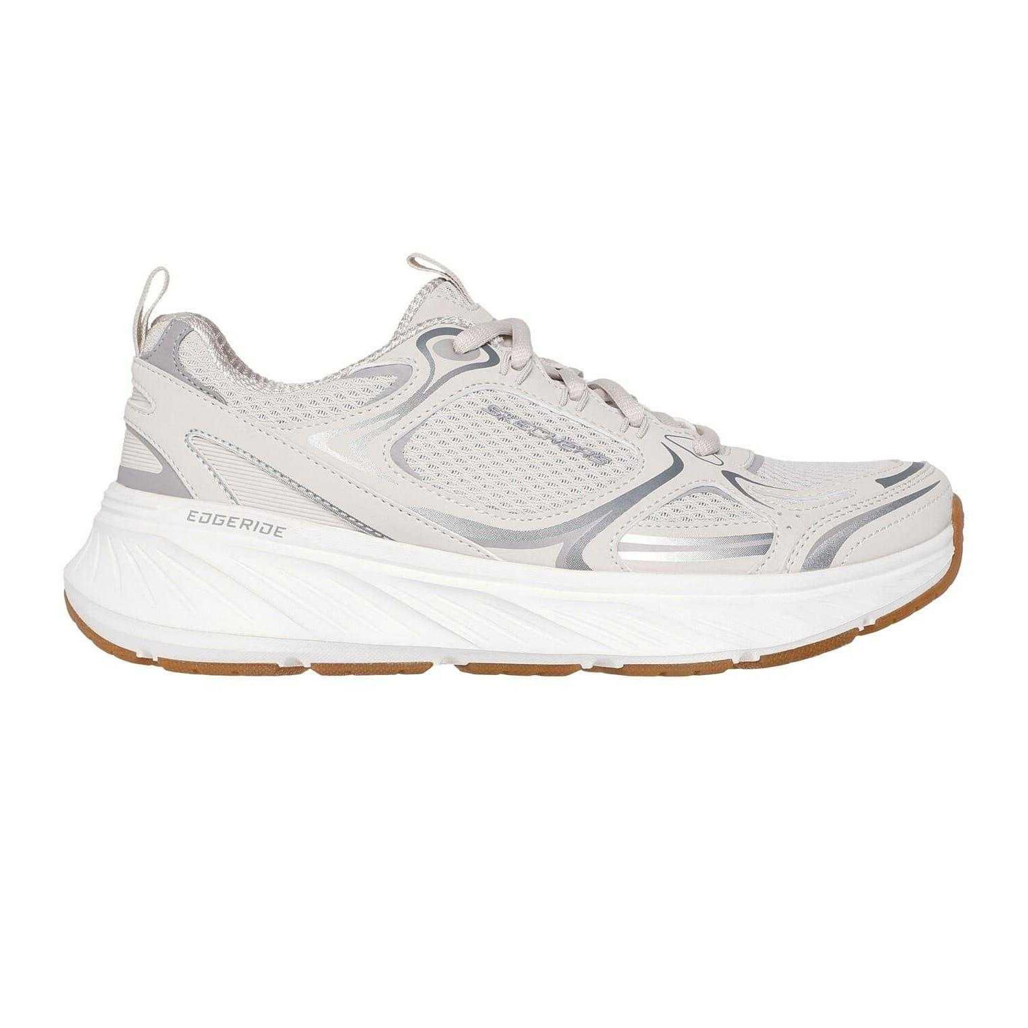 Skechers Womens/Ladies Edgeride Silver Eclipse Trainers