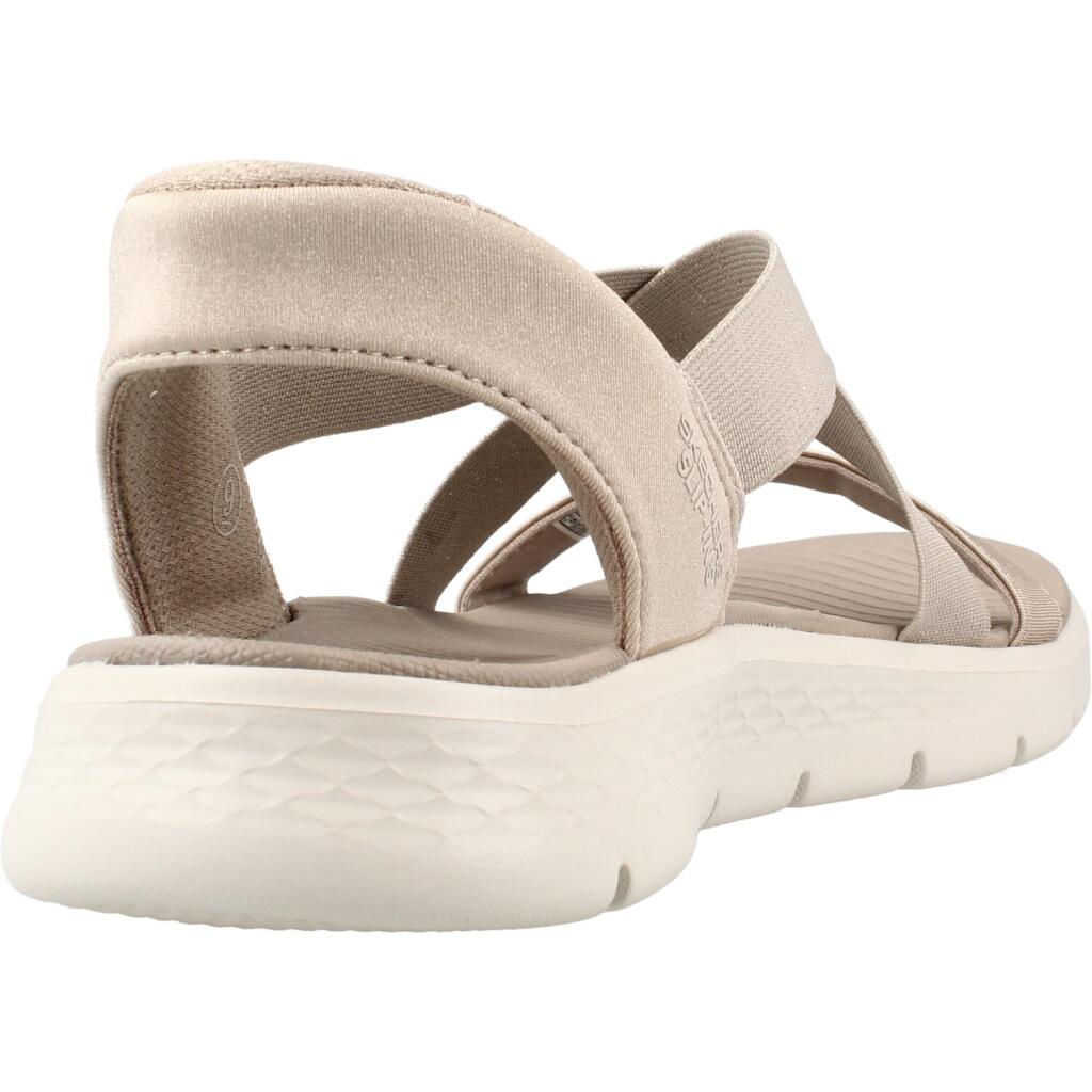 Sandały SKECHERS GO WALK FLEX SANDAL GLIMM Beżowy 3/5