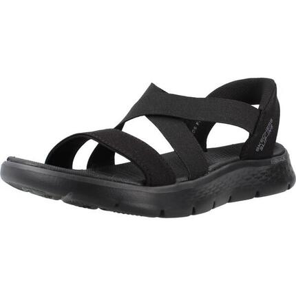 Sandales Plates Femme Skechers Go Walk Flex Sandal Noir