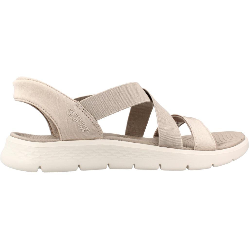 Sandały SKECHERS GO WALK FLEX SANDAL GLIMM Beżowy 4/5
