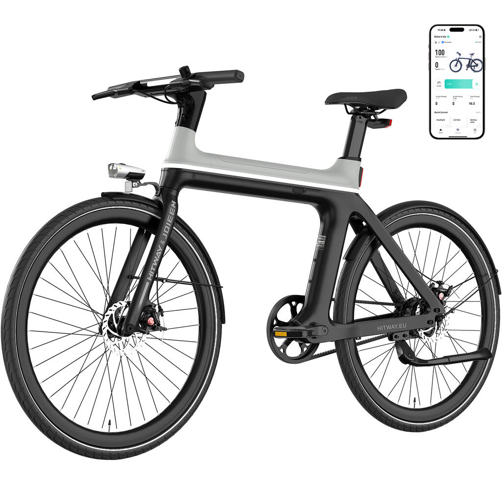 Smart City E-Bike 700C 4G GPS & Belt Drive EBIKE-X