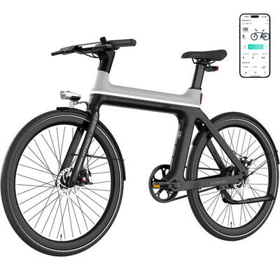 Smart city e-bike 700c 4g gps & riem ebike-x