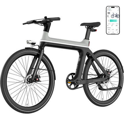 Vélo Ville Électrique 700C GPS 4G & Courroie EBIKE-X